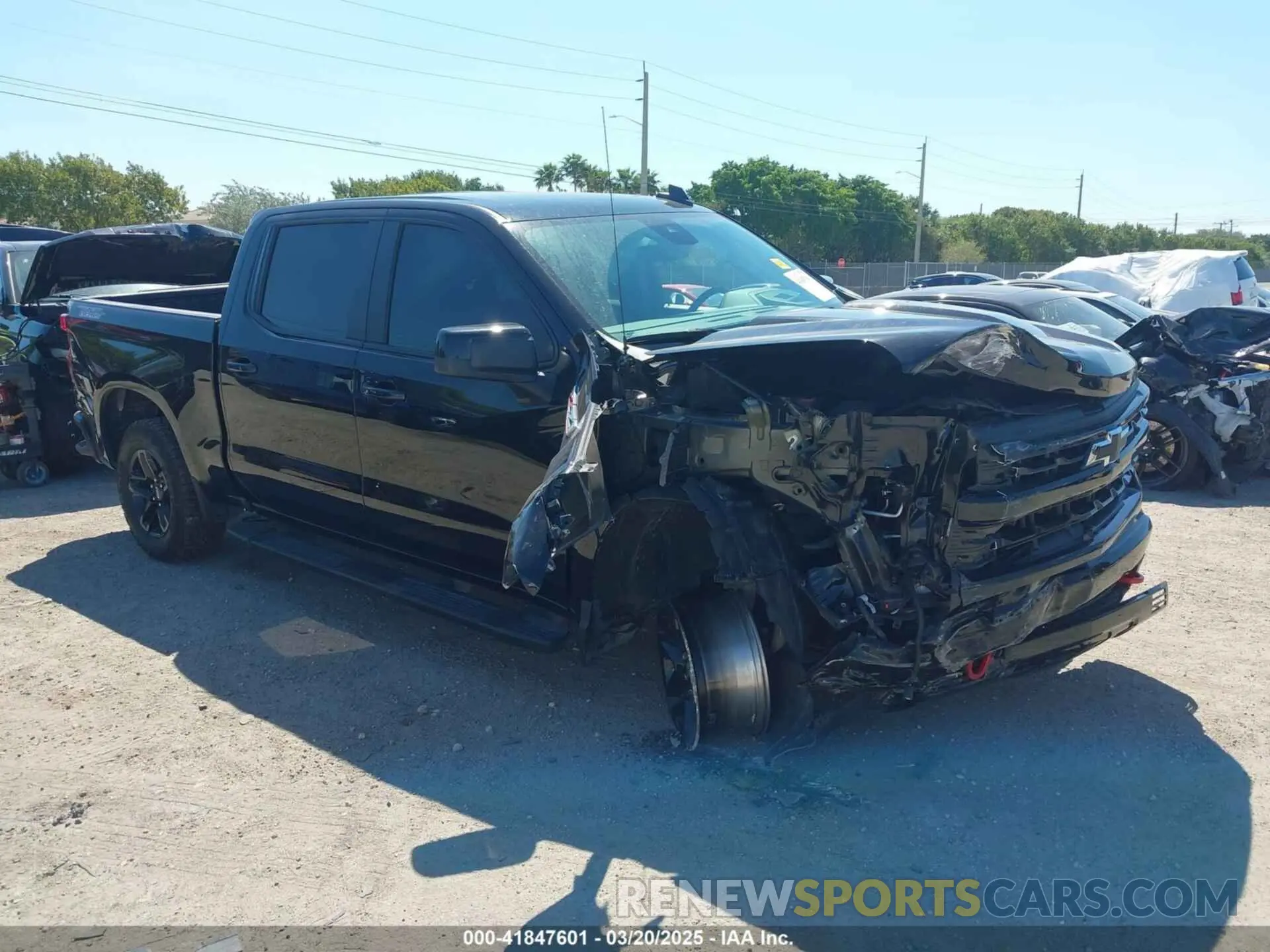1 Photograph of a damaged car 3GCUDFED6RG313938 CHEVROLET SILVERADO 1500 2024
