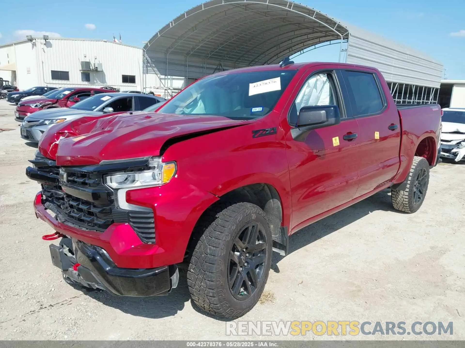 2 Photograph of a damaged car 3GCUDFED7RG440505 CHEVROLET SILVERADO 1500 2024