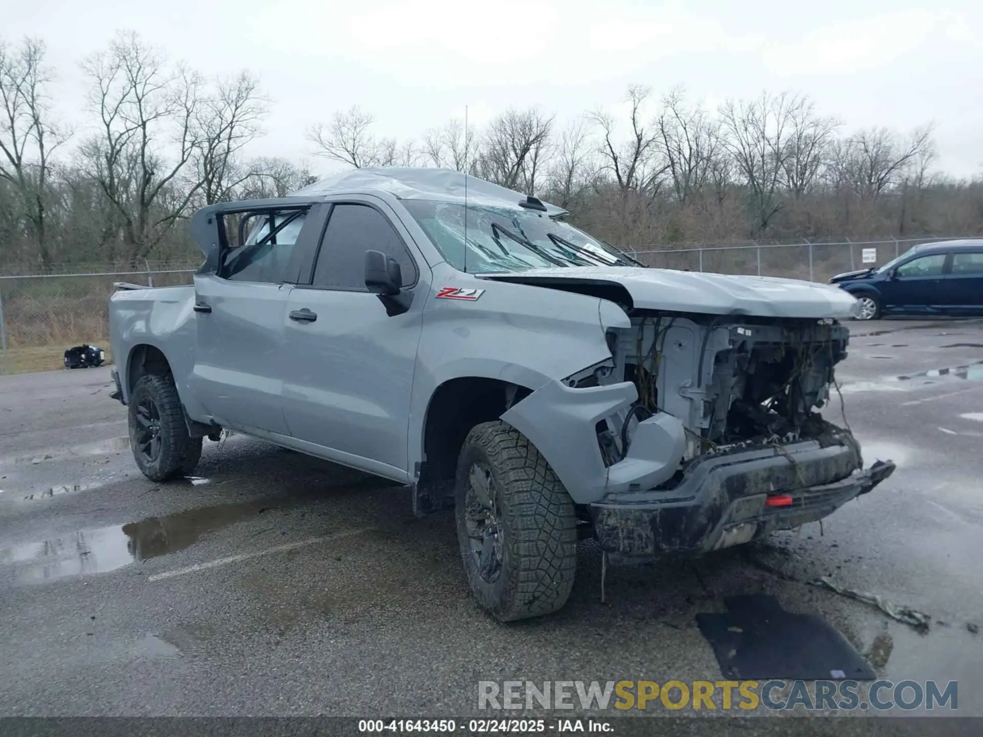 1 Photograph of a damaged car 3GCUDFED8RG142707 CHEVROLET SILVERADO 1500 2024