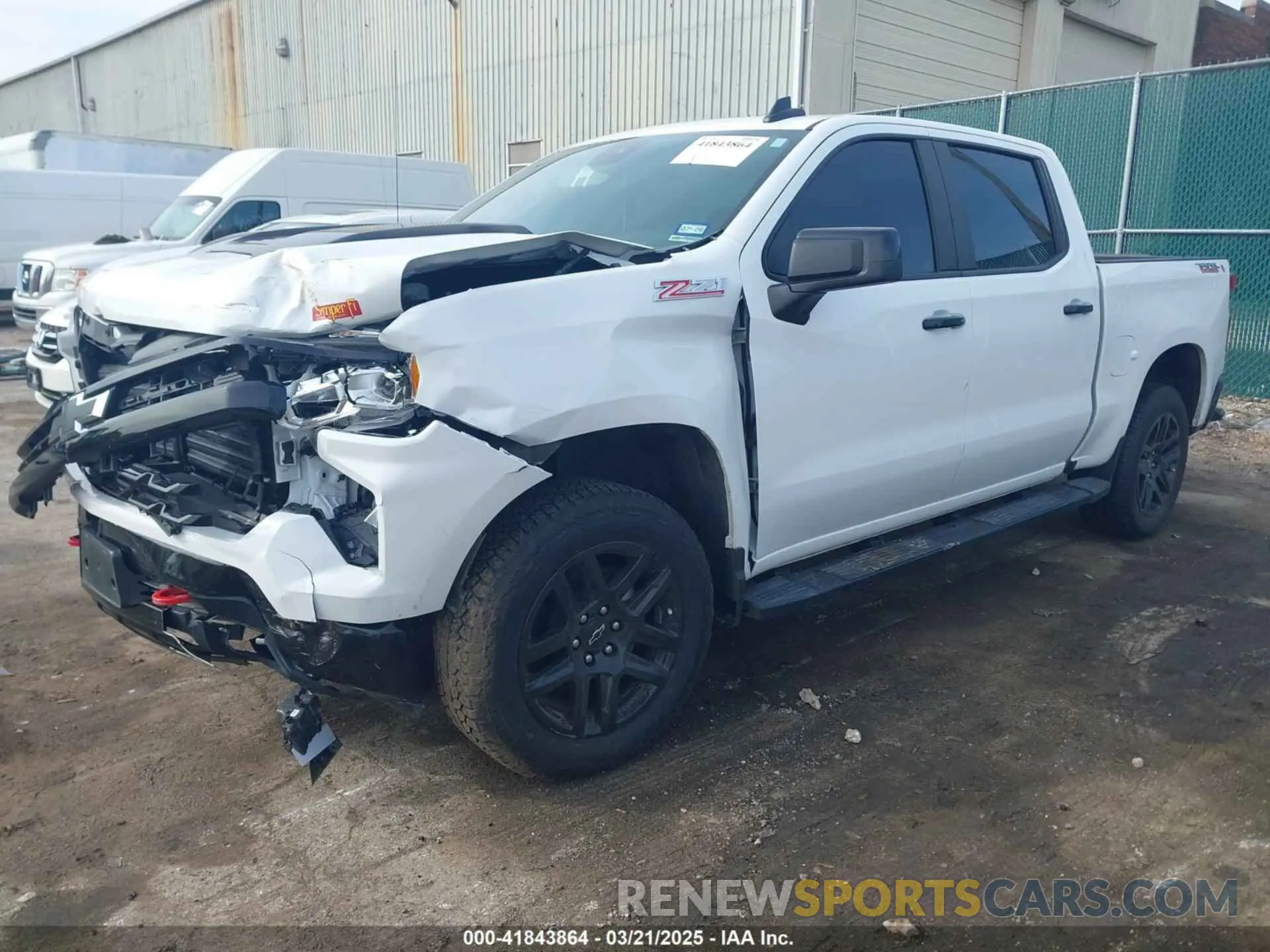 2 Photograph of a damaged car 3GCUDFED9RG407845 CHEVROLET SILVERADO 1500 2024
