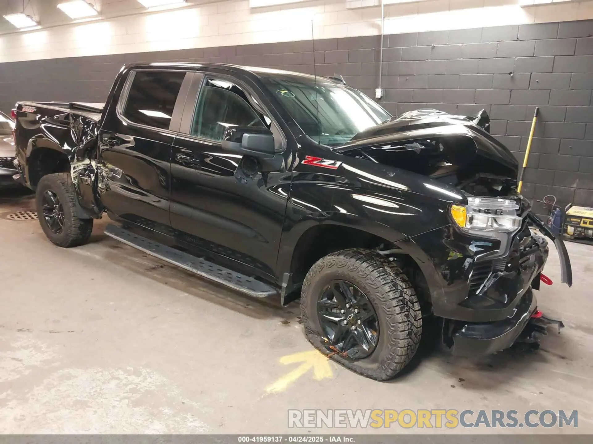 1 Photograph of a damaged car 3GCUDFEL3RG274748 CHEVROLET SILVERADO 1500 2024