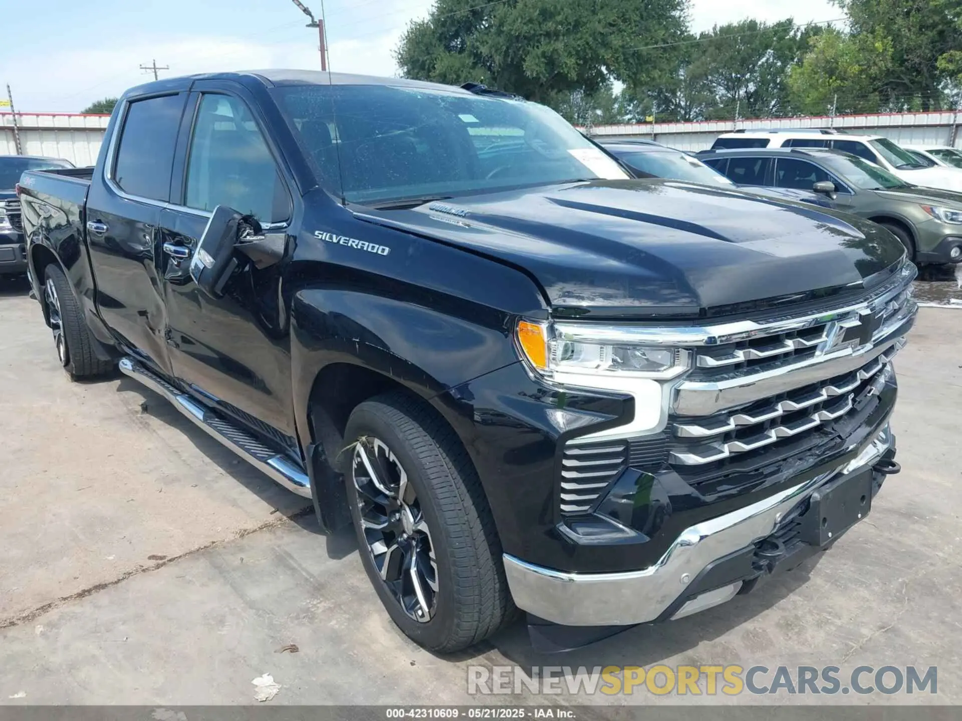 1 Photograph of a damaged car 3GCUDGE86RG244354 CHEVROLET SILVERADO 1500 2024