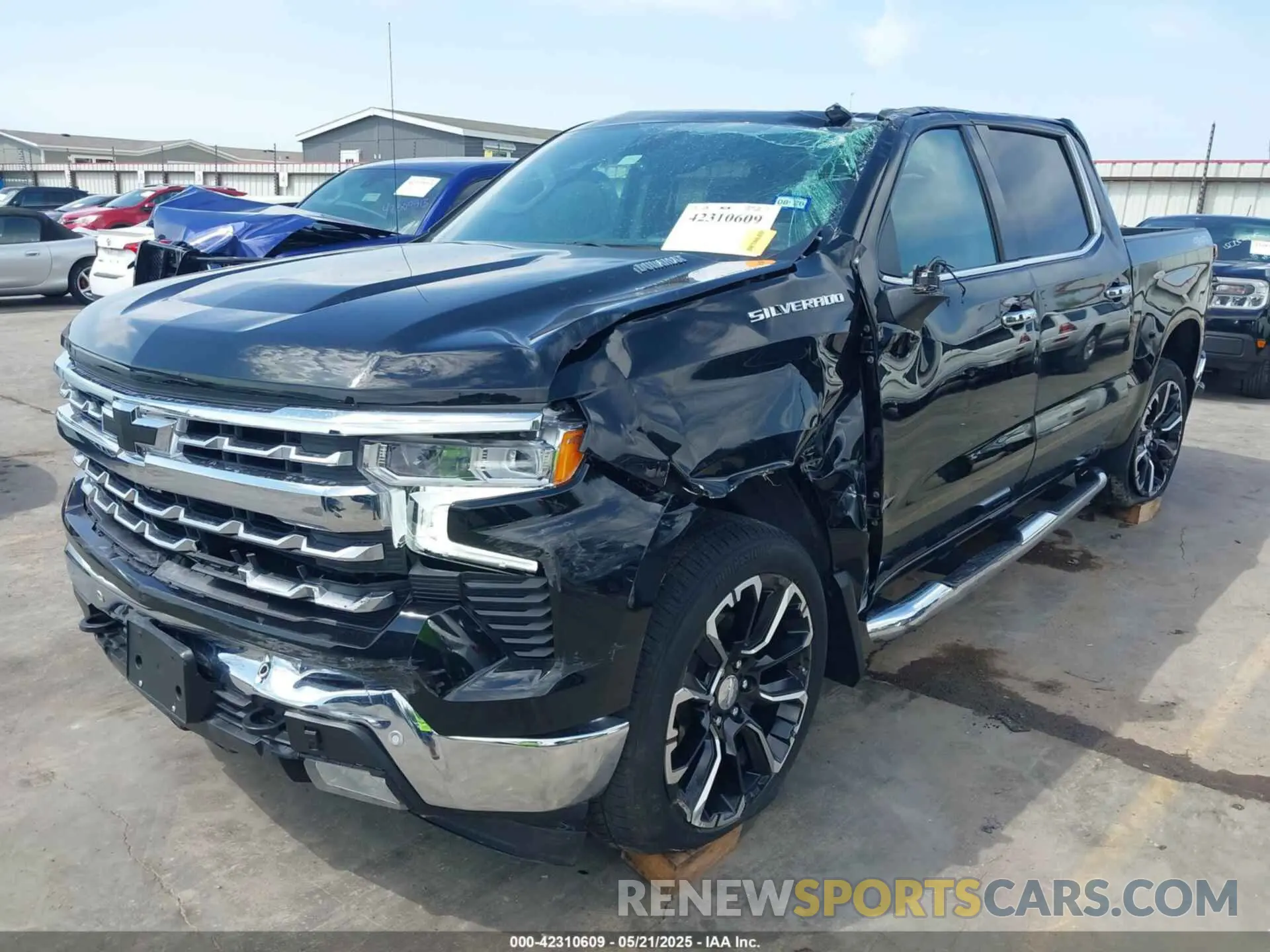 2 Photograph of a damaged car 3GCUDGE86RG244354 CHEVROLET SILVERADO 1500 2024