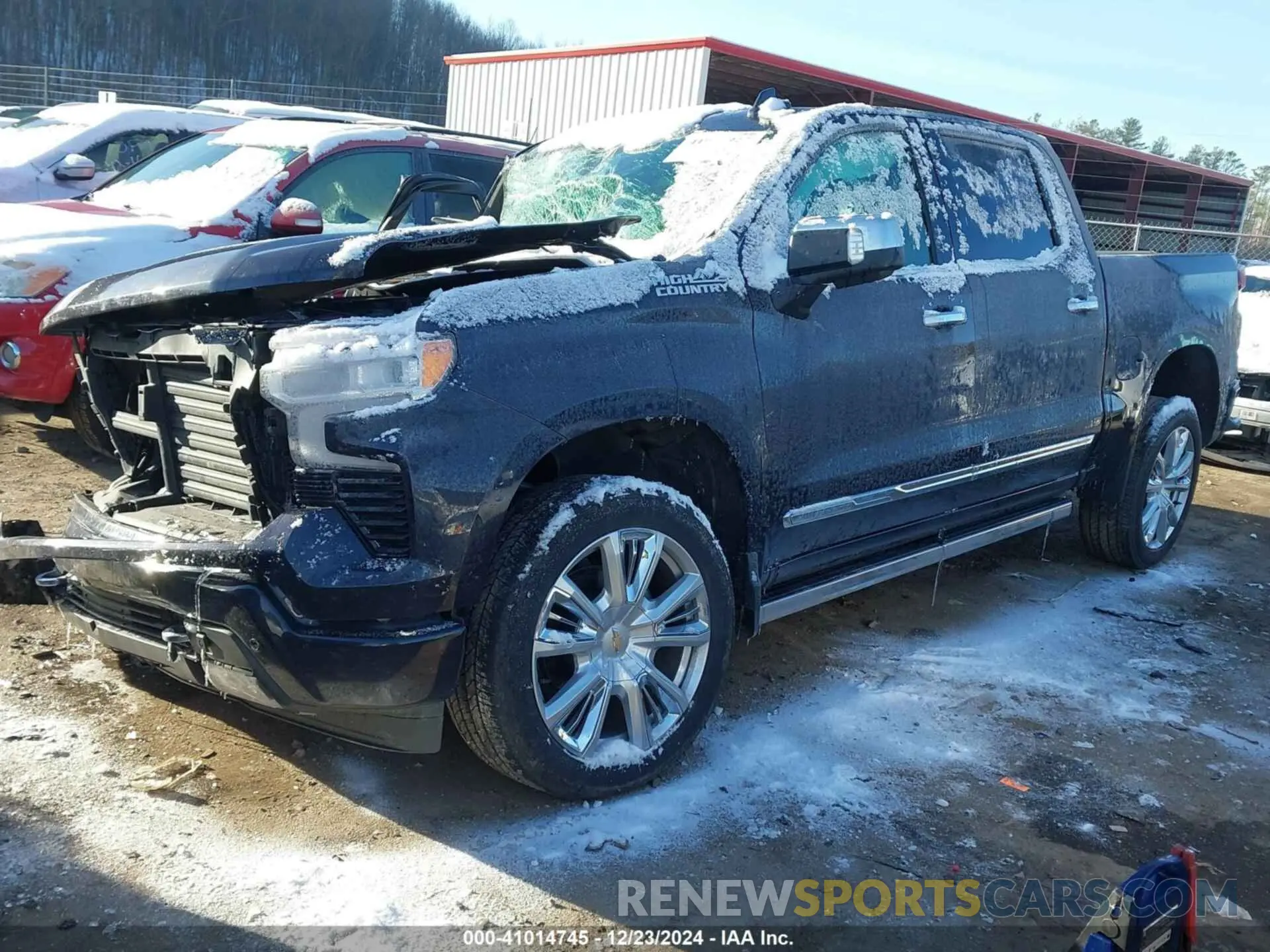 2 Photograph of a damaged car 3GCUDJE85RG362036 CHEVROLET SILVERADO 1500 2024
