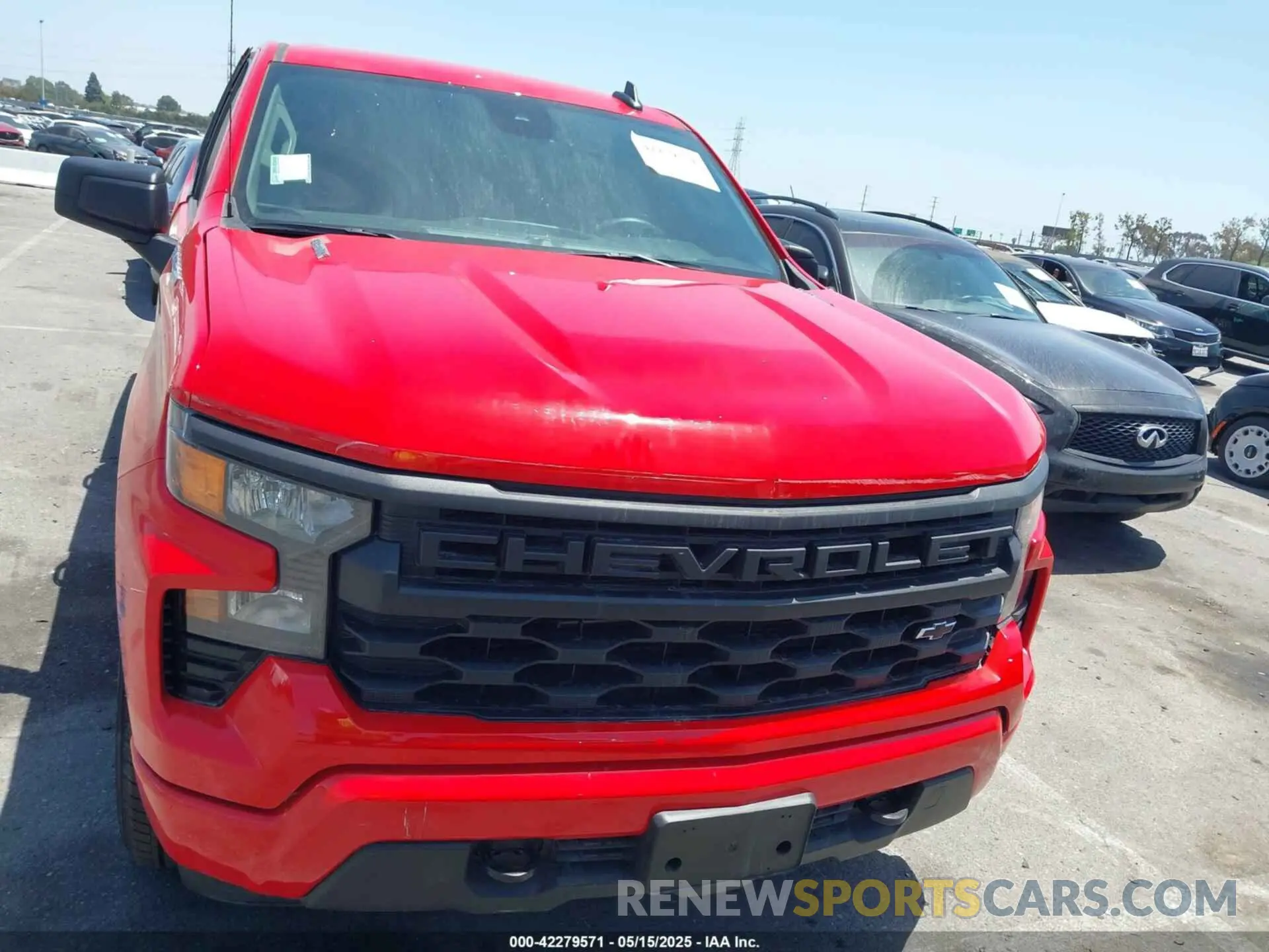12 Photograph of a damaged car 1GCPABEK2SZ132029 CHEVROLET SILVERADO 1500 2025
