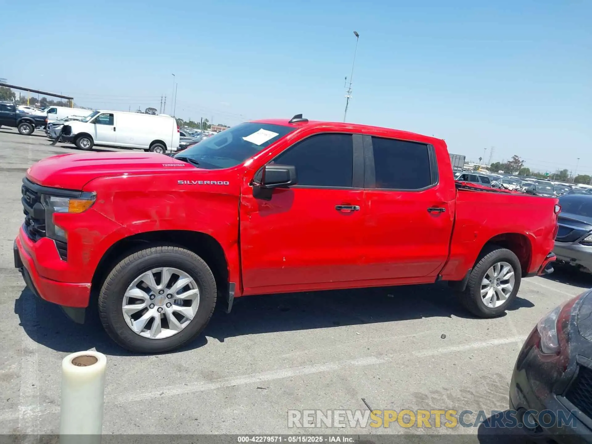 14 Photograph of a damaged car 1GCPABEK2SZ132029 CHEVROLET SILVERADO 1500 2025