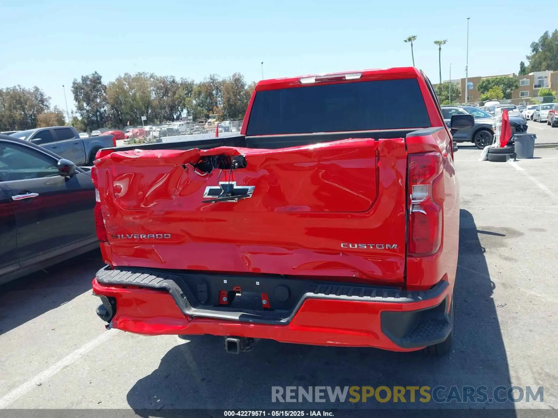 16 Photograph of a damaged car 1GCPABEK2SZ132029 CHEVROLET SILVERADO 1500 2025