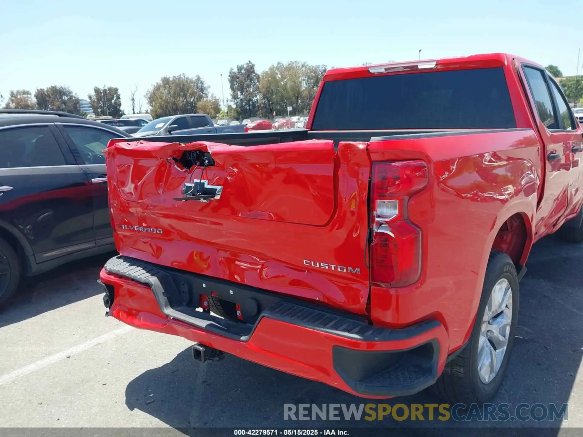 18 Photograph of a damaged car 1GCPABEK2SZ132029 CHEVROLET SILVERADO 1500 2025
