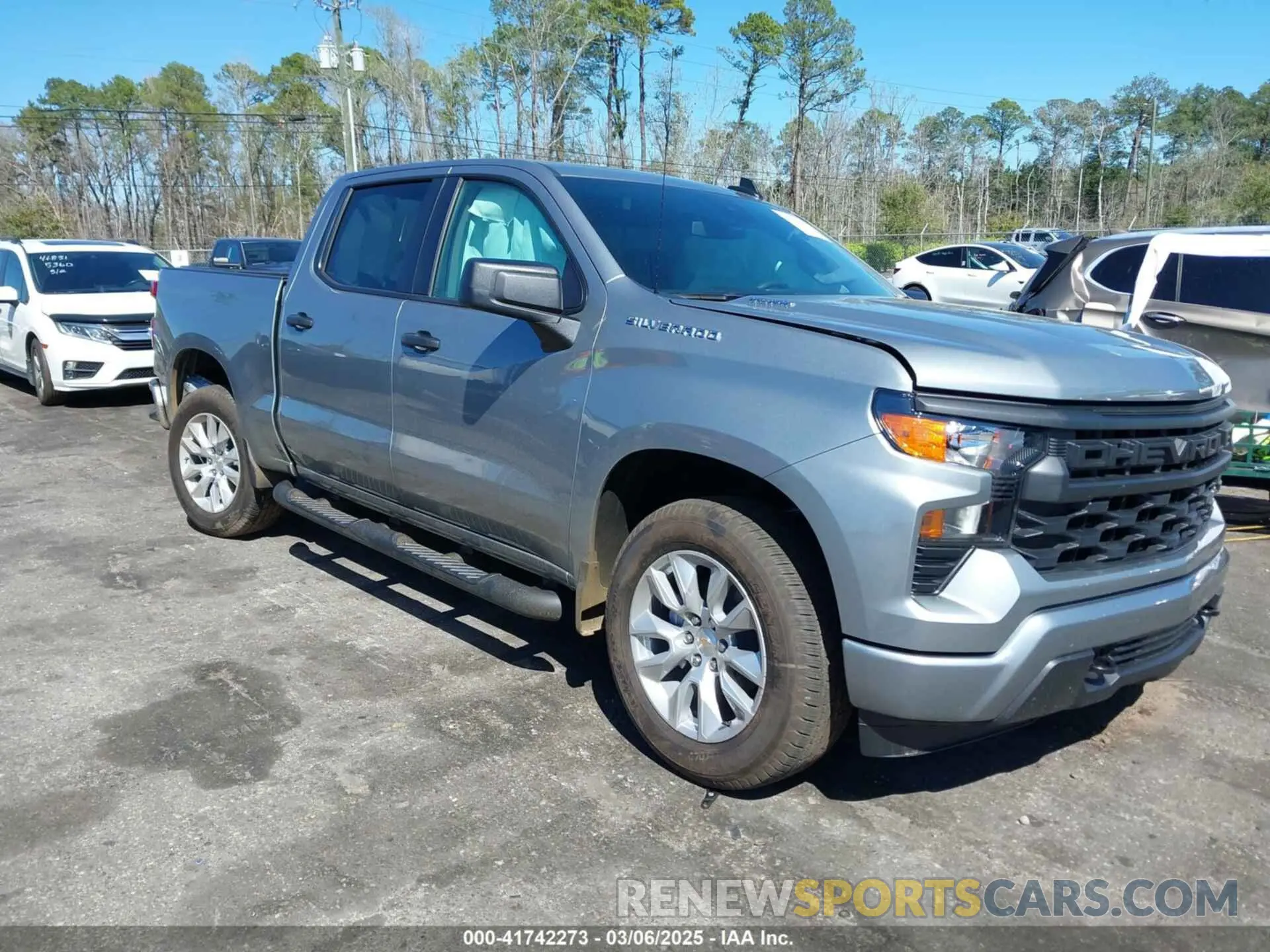 1 Photograph of a damaged car 1GCPABEK8SZ201449 CHEVROLET SILVERADO 1500 2025