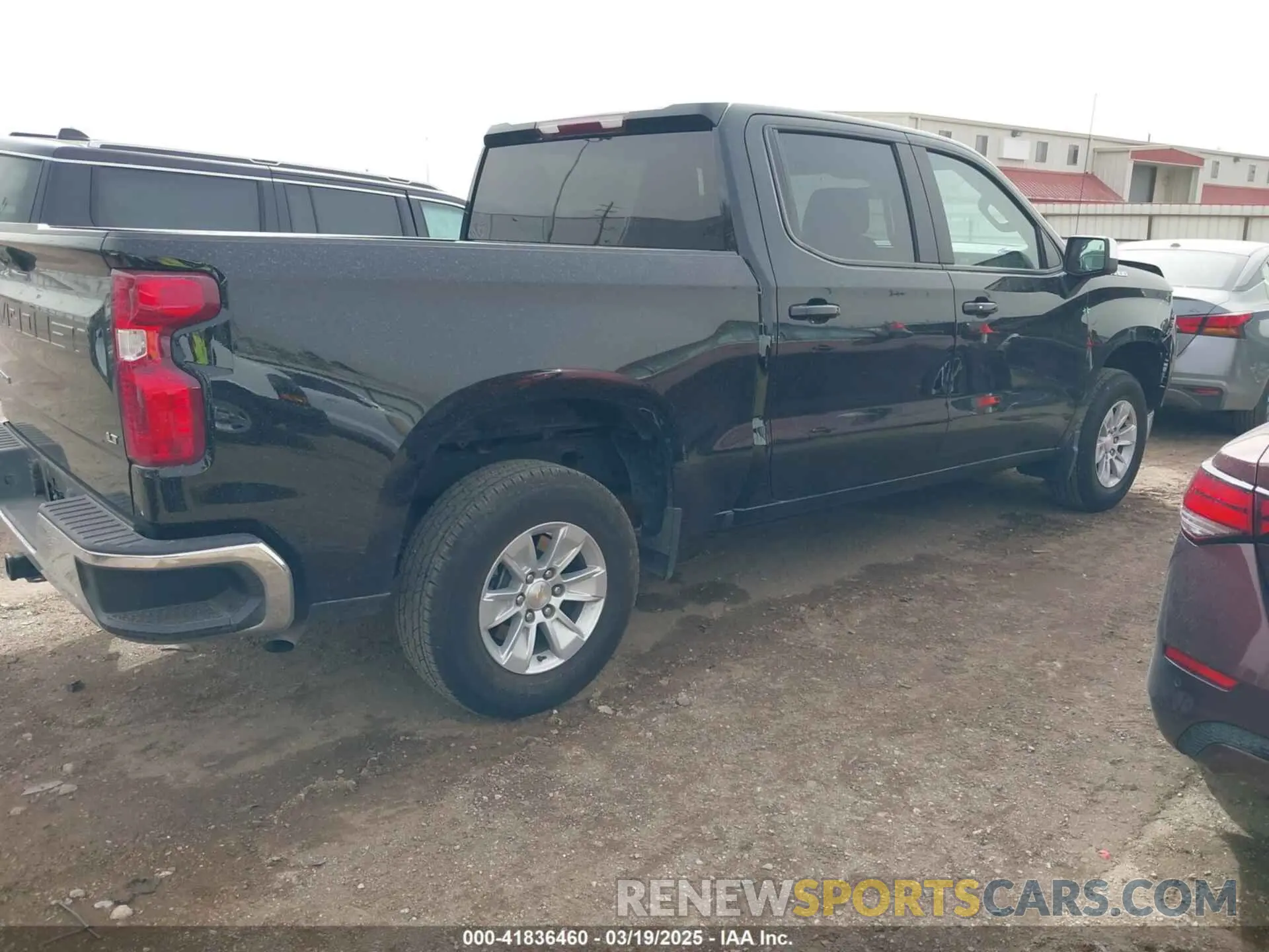 4 Photograph of a damaged car 1GCPACED3SZ111293 CHEVROLET SILVERADO 1500 2025