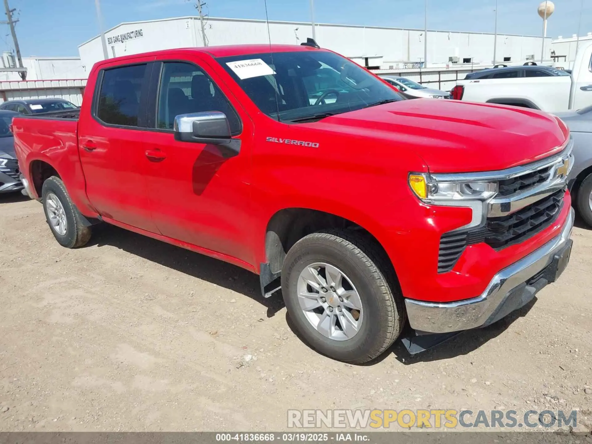 1 Photograph of a damaged car 1GCPACED5SZ125762 CHEVROLET SILVERADO 1500 2025