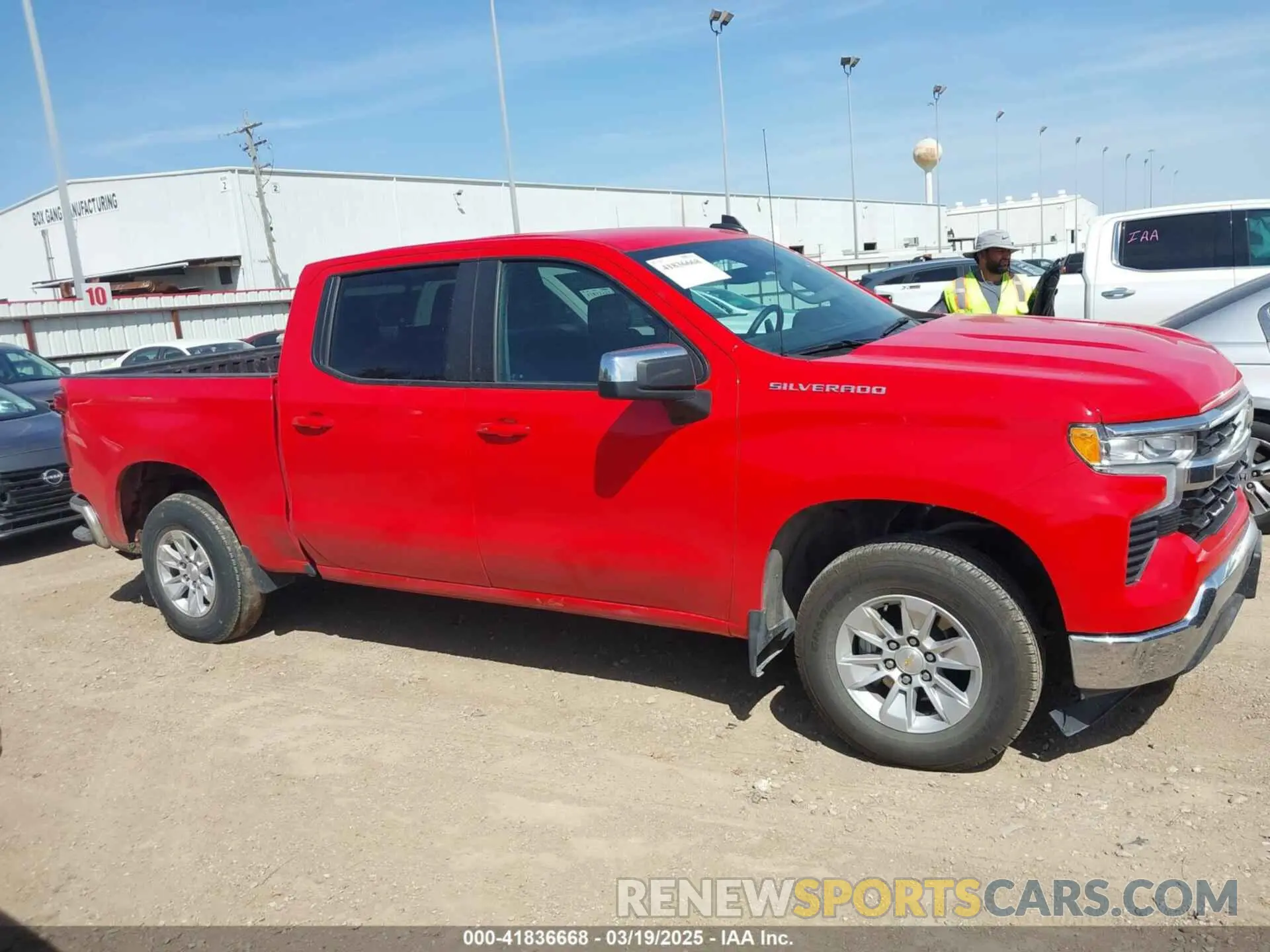 13 Photograph of a damaged car 1GCPACED5SZ125762 CHEVROLET SILVERADO 1500 2025