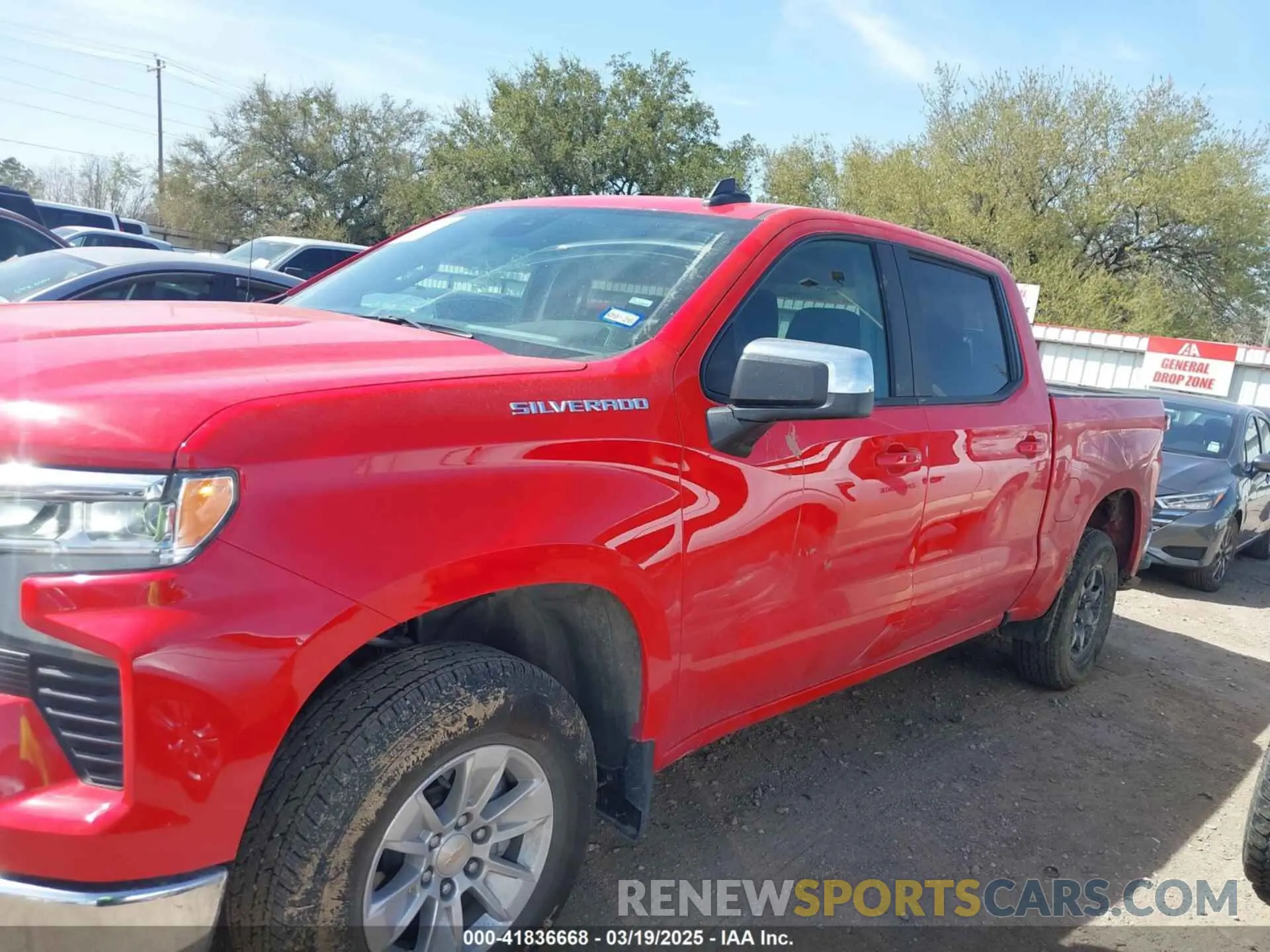 14 Photograph of a damaged car 1GCPACED5SZ125762 CHEVROLET SILVERADO 1500 2025
