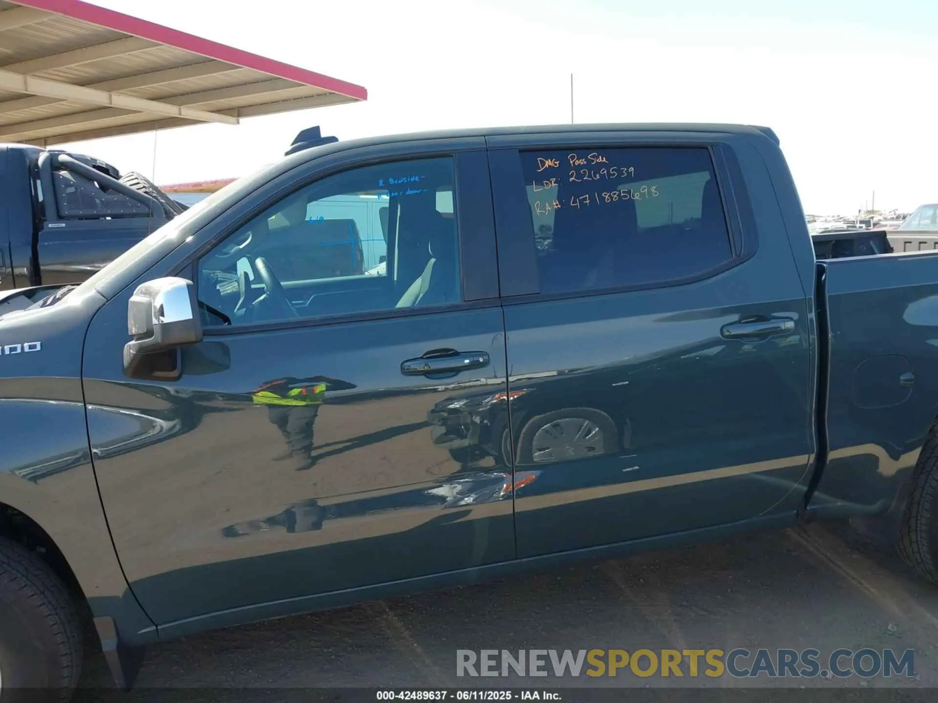 14 Photograph of a damaged car 1GCPACED7SZ171707 CHEVROLET SILVERADO 1500 2025