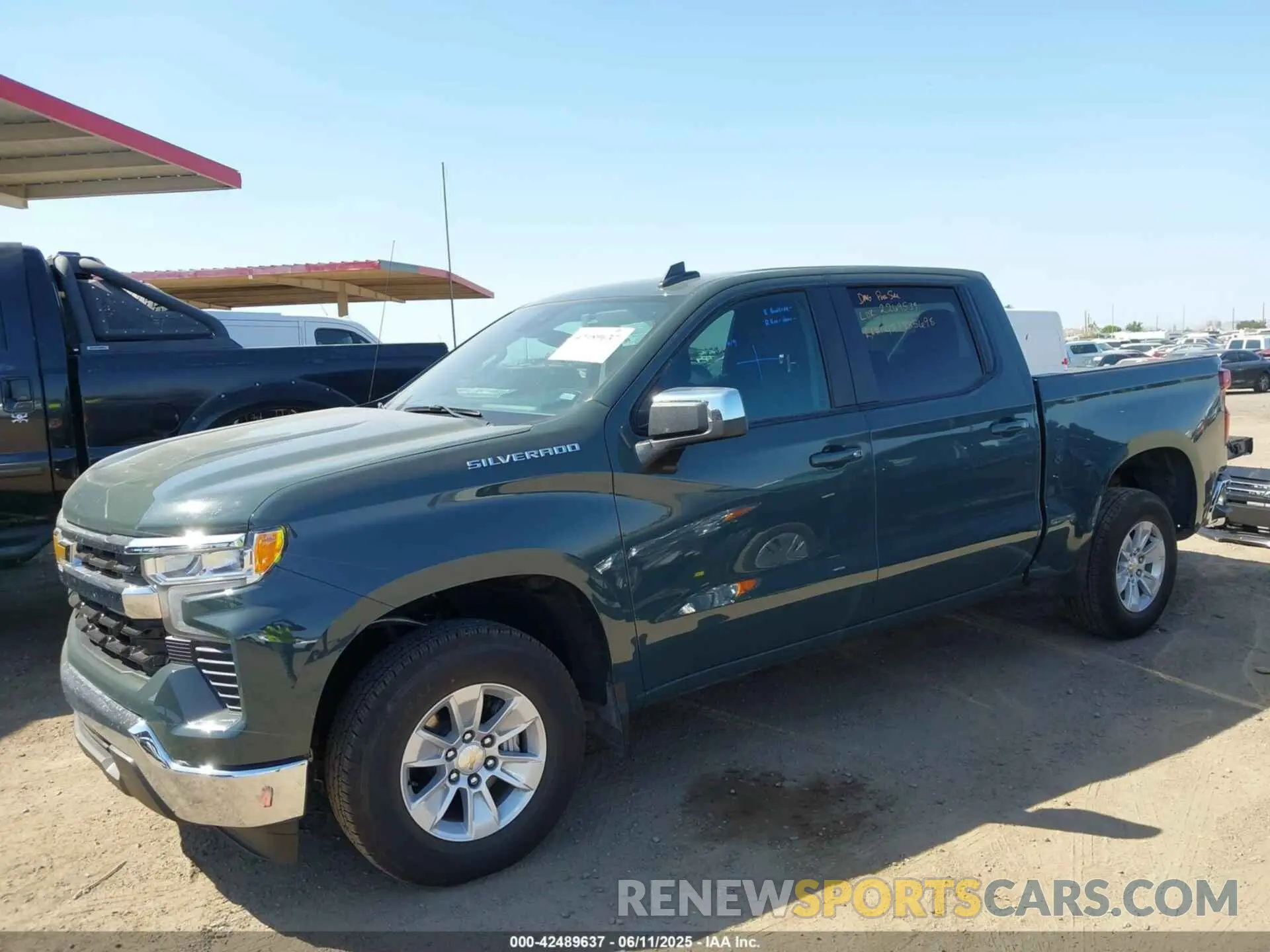 2 Photograph of a damaged car 1GCPACED7SZ171707 CHEVROLET SILVERADO 1500 2025