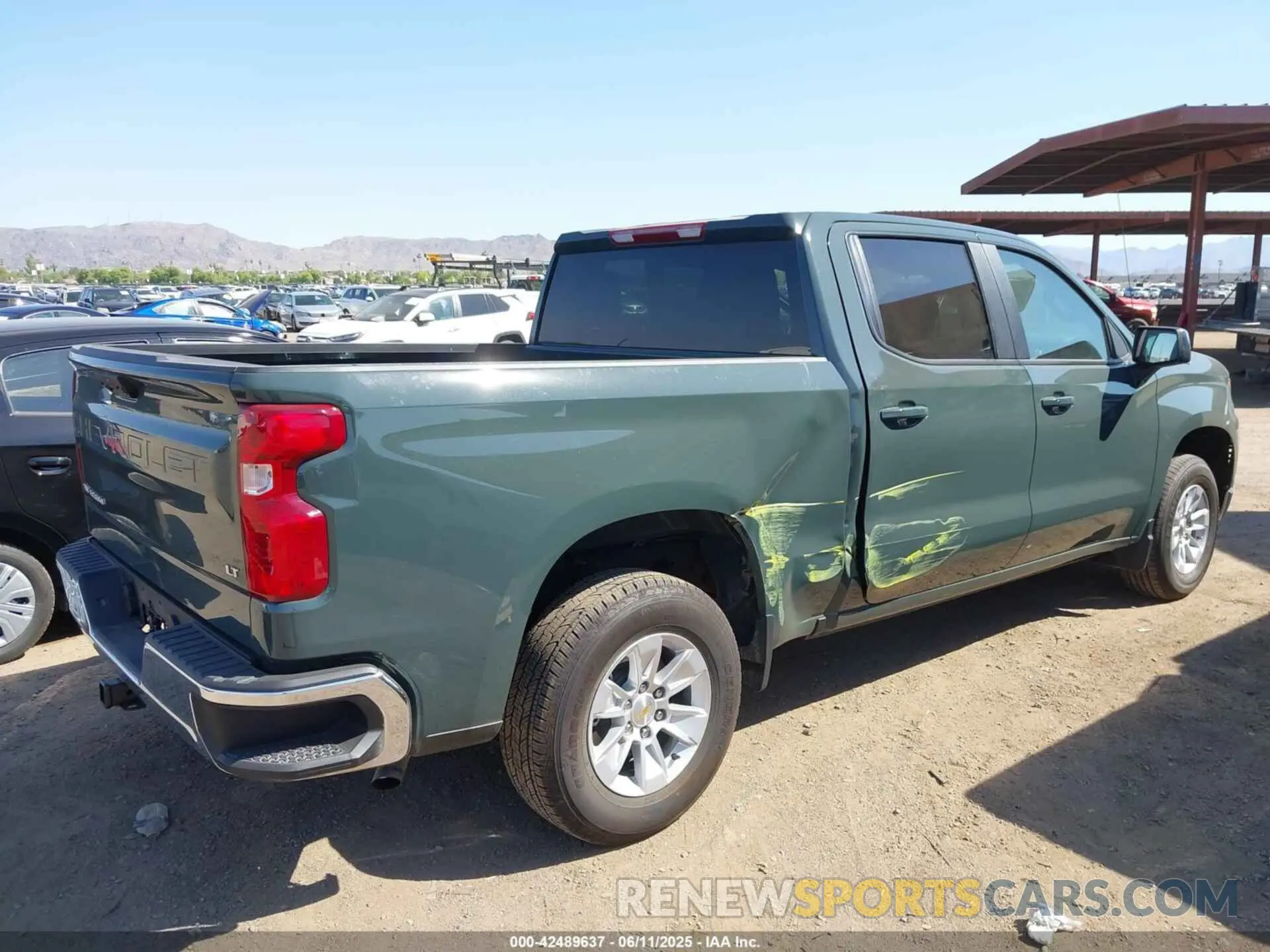 6 Photograph of a damaged car 1GCPACED7SZ171707 CHEVROLET SILVERADO 1500 2025