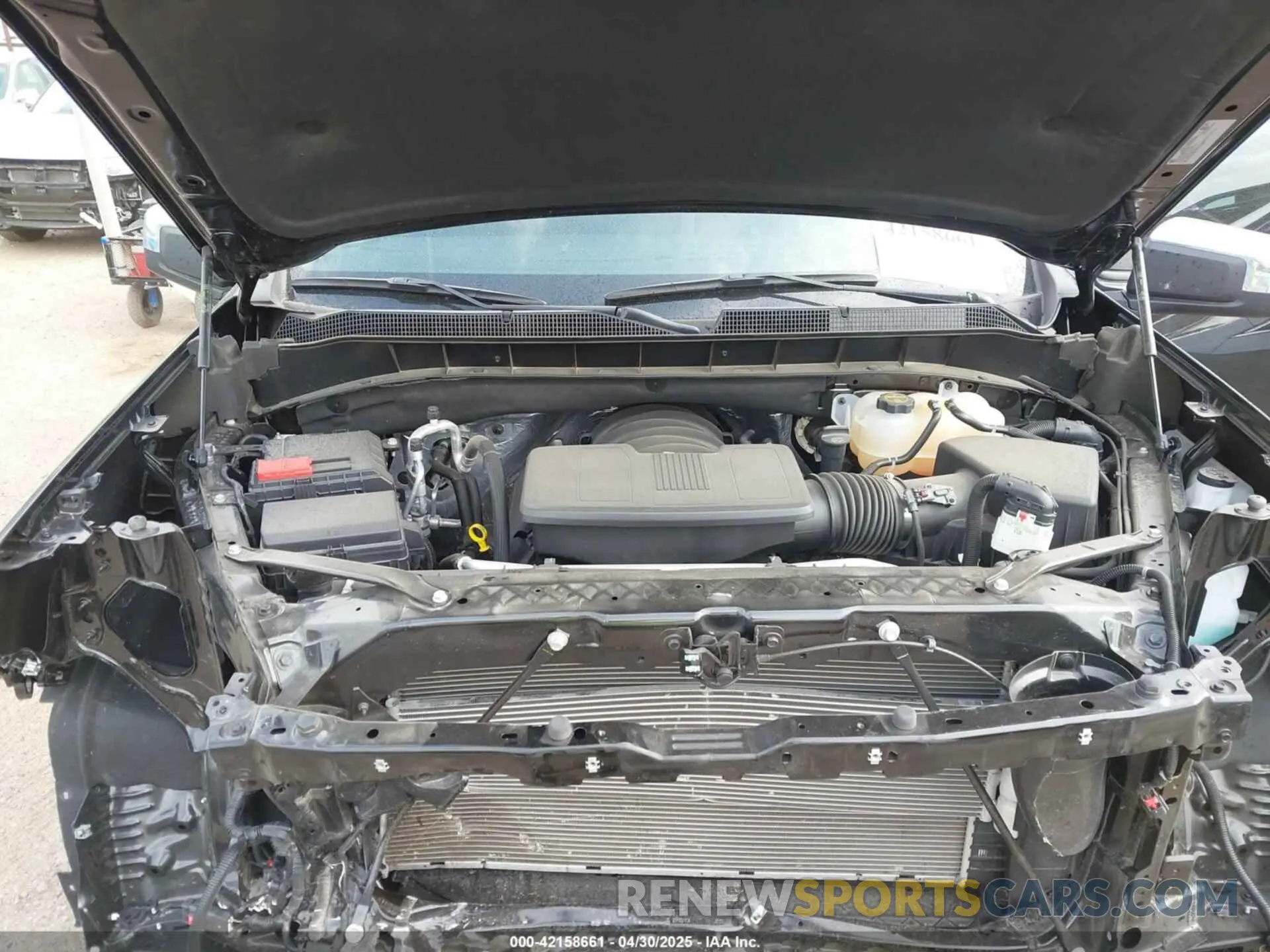 10 Photograph of a damaged car 1GCPACED8SZ128090 CHEVROLET SILVERADO 1500 2025