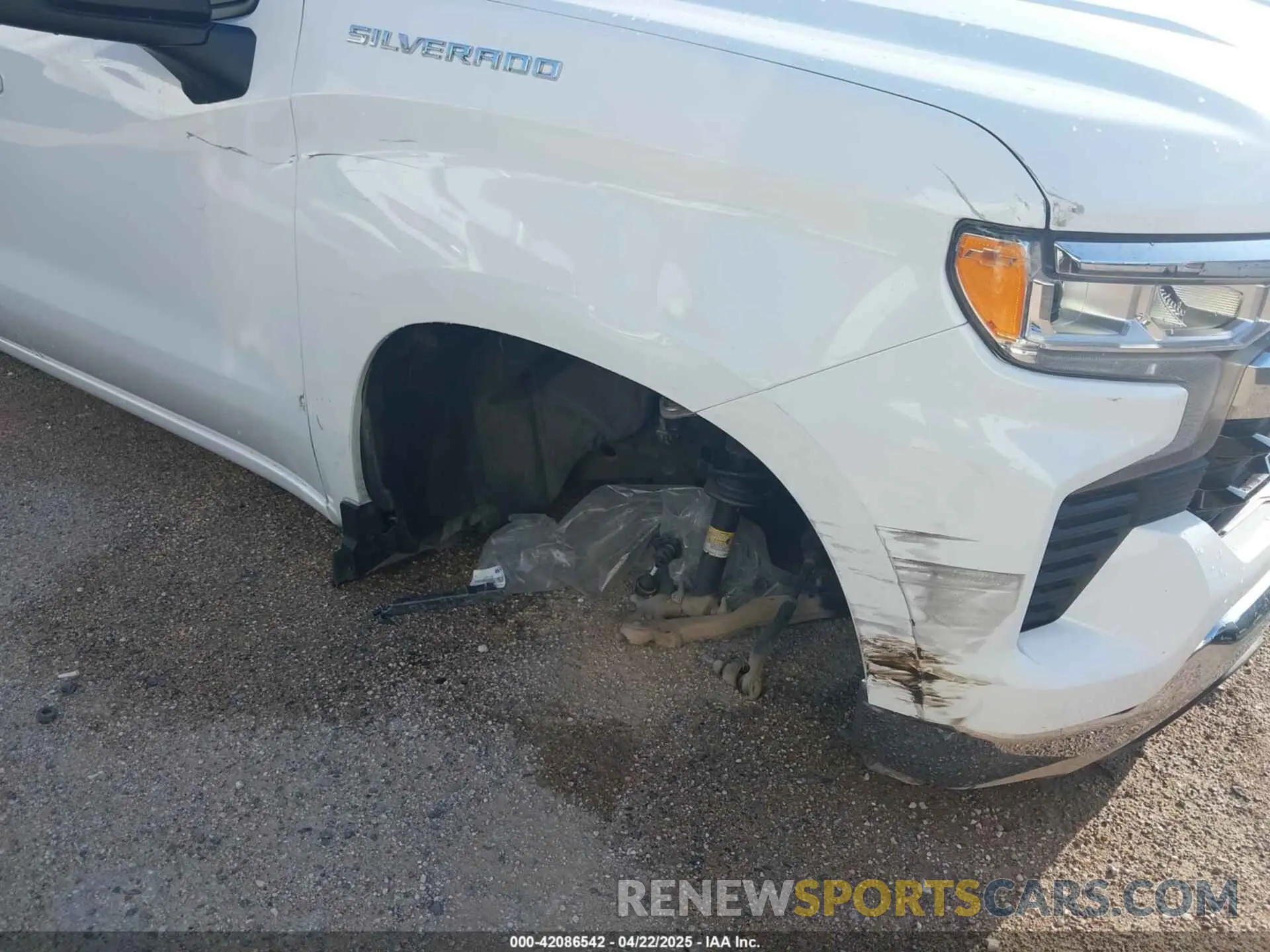 6 Photograph of a damaged car 1GCPACED9SZ121665 CHEVROLET SILVERADO 1500 2025