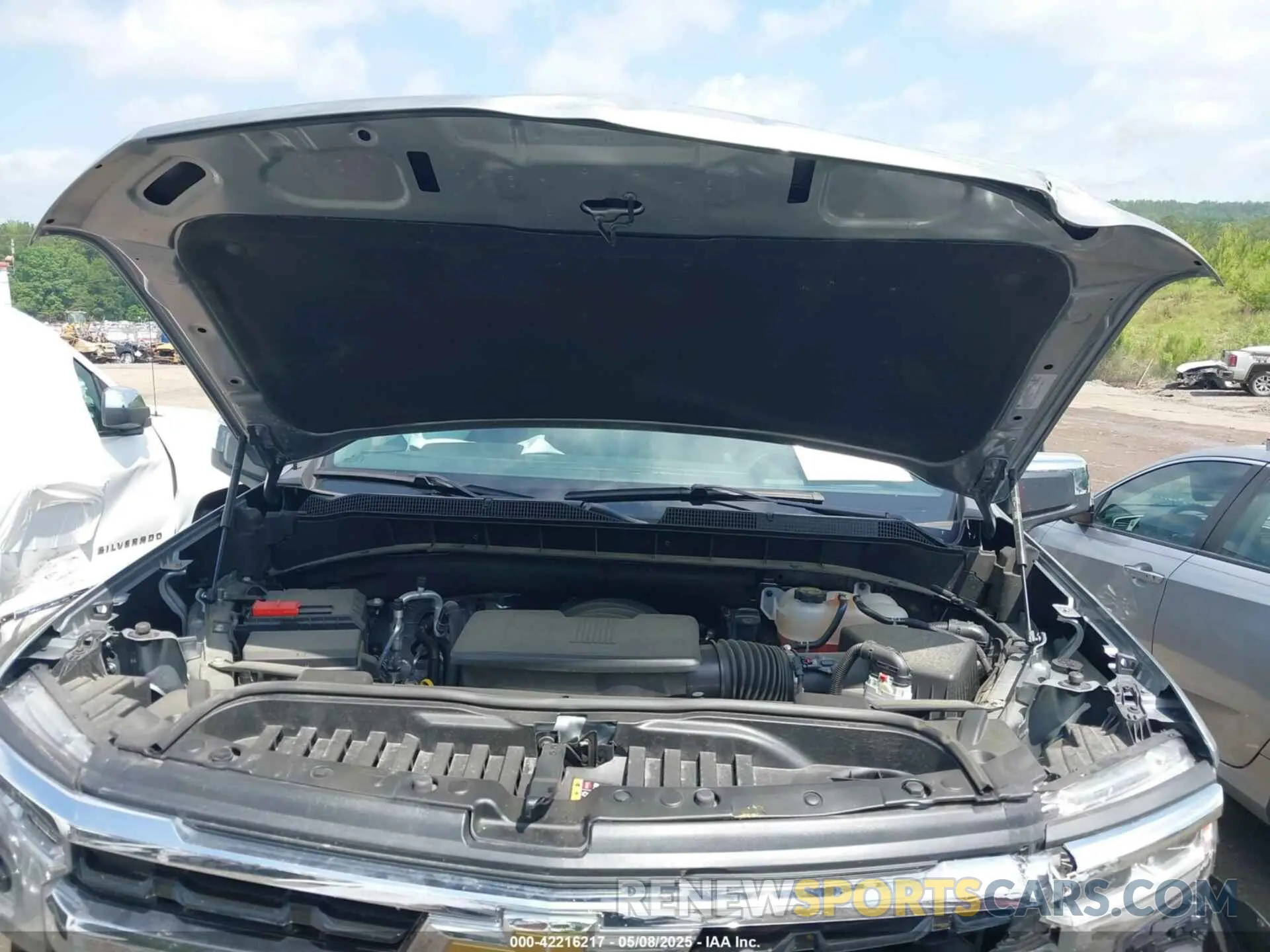 10 Photograph of a damaged car 1GCPACED9SZ122721 CHEVROLET SILVERADO 1500 2025