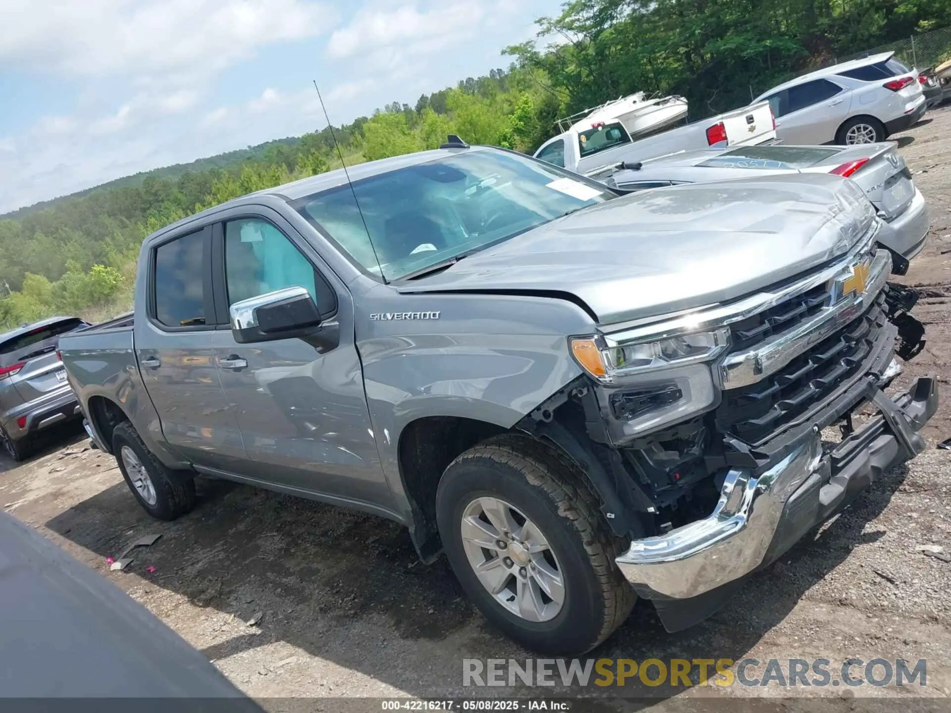13 Photograph of a damaged car 1GCPACED9SZ122721 CHEVROLET SILVERADO 1500 2025