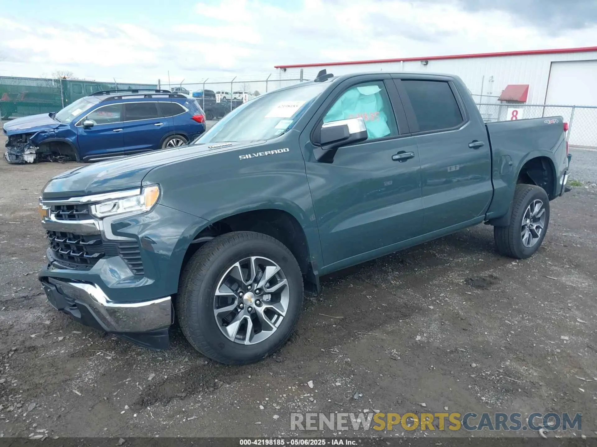 2 Photograph of a damaged car 1GCPKKEK7SZ161863 CHEVROLET SILVERADO 1500 2025