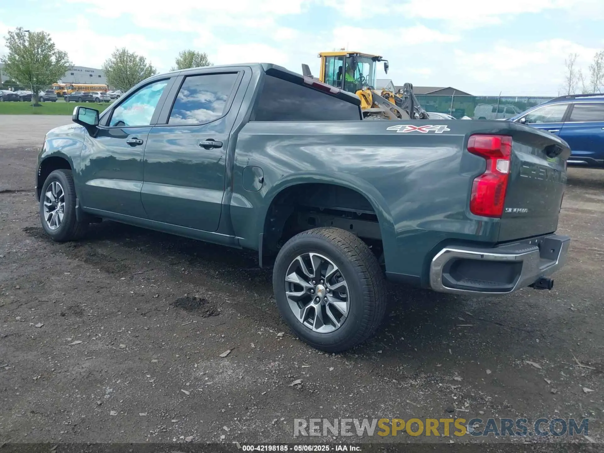 3 Photograph of a damaged car 1GCPKKEK7SZ161863 CHEVROLET SILVERADO 1500 2025
