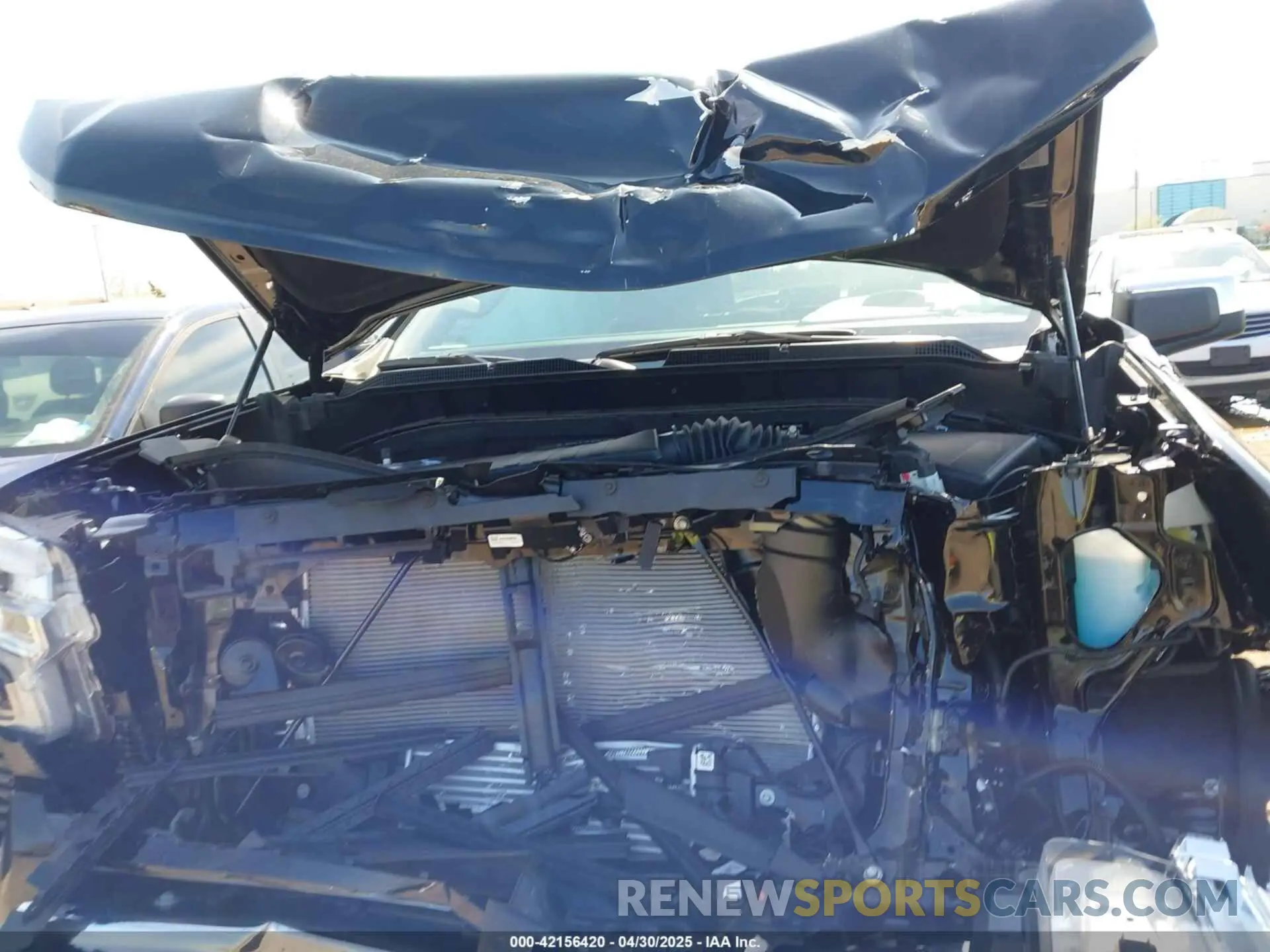 10 Photograph of a damaged car 1GCPKKEKXSZ234143 CHEVROLET SILVERADO 1500 2025