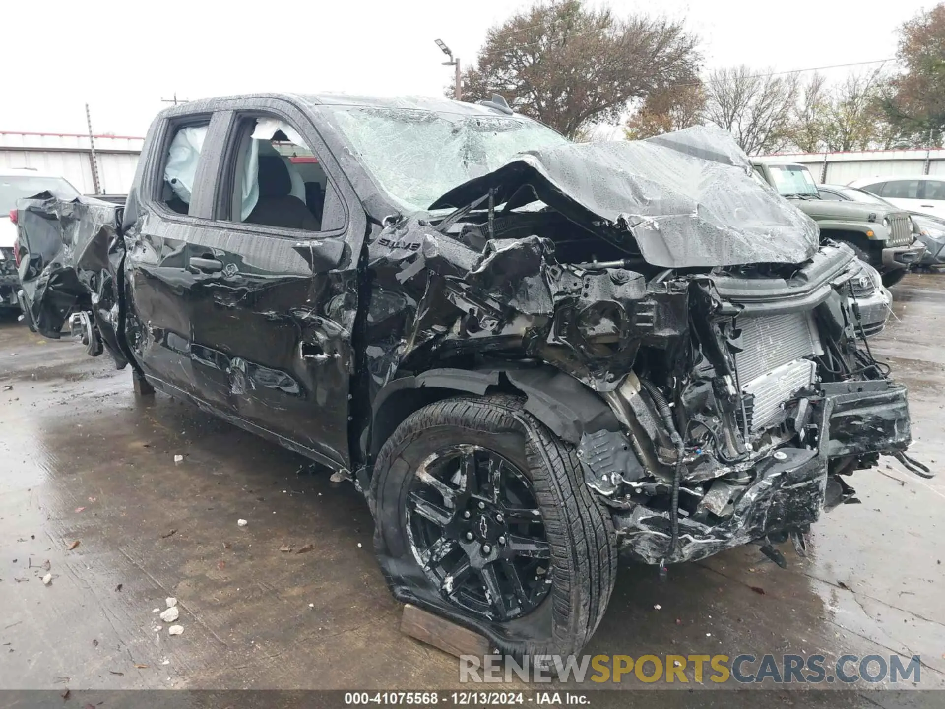 1 Photograph of a damaged car 1GCRABEK6SZ117431 CHEVROLET SILVERADO 1500 2025