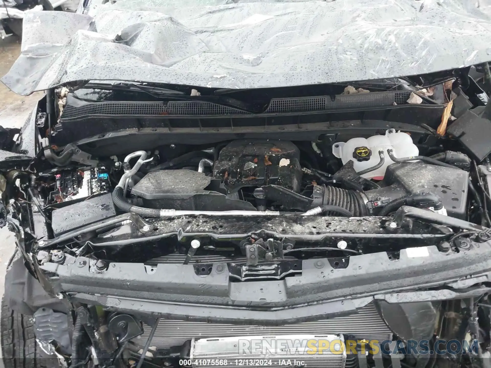 10 Photograph of a damaged car 1GCRABEK6SZ117431 CHEVROLET SILVERADO 1500 2025