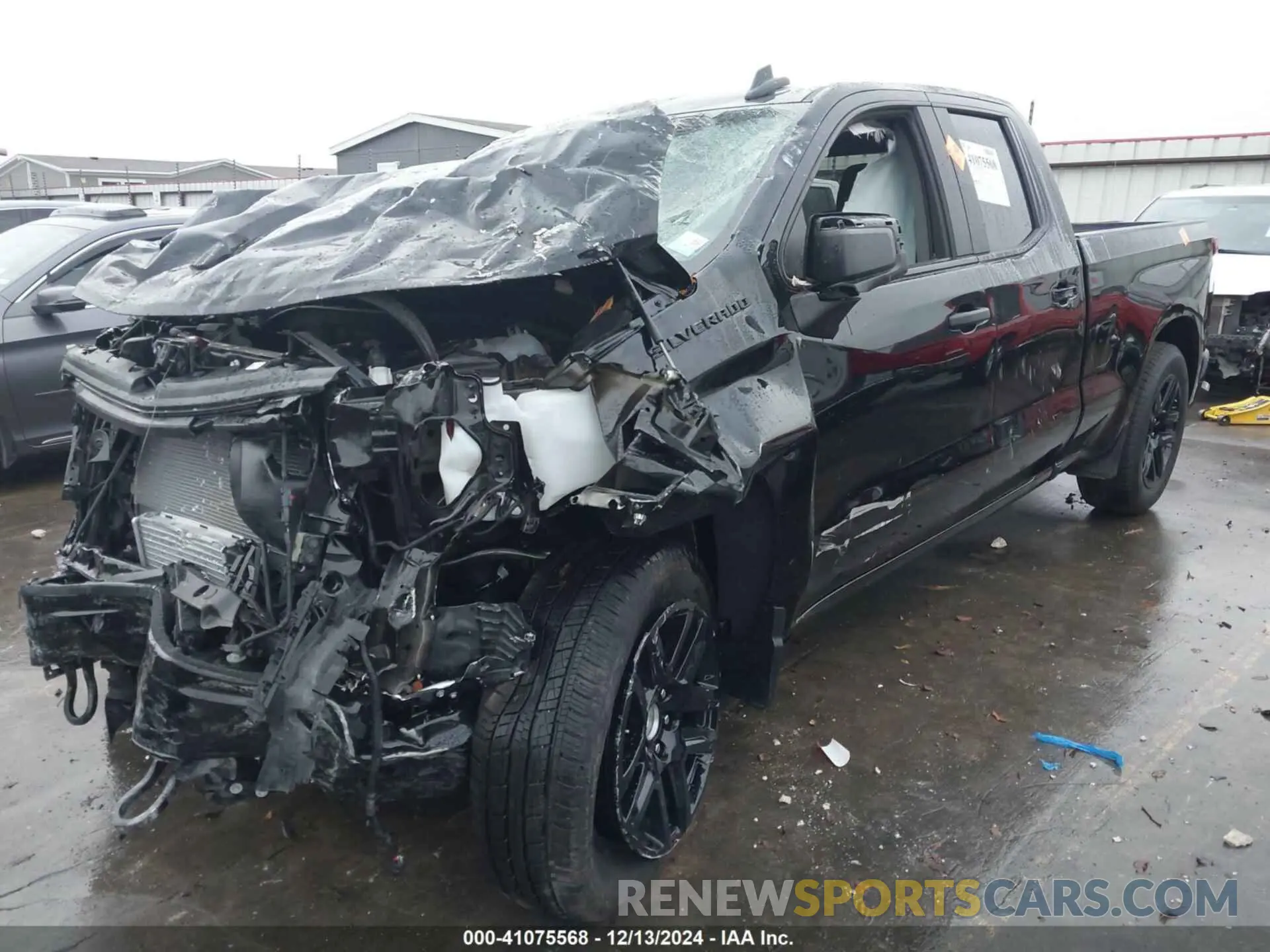 6 Photograph of a damaged car 1GCRABEK6SZ117431 CHEVROLET SILVERADO 1500 2025