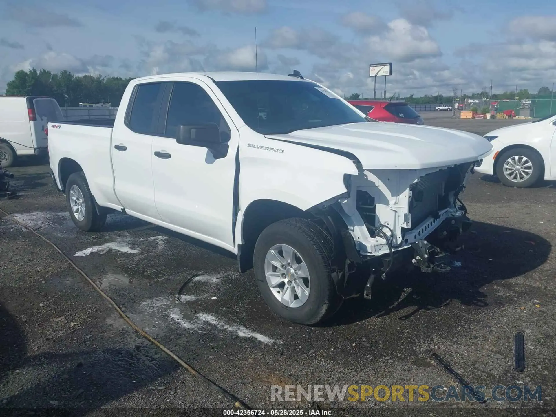 1 Photograph of a damaged car 1GCRKAED2SZ218880 CHEVROLET SILVERADO 1500 2025