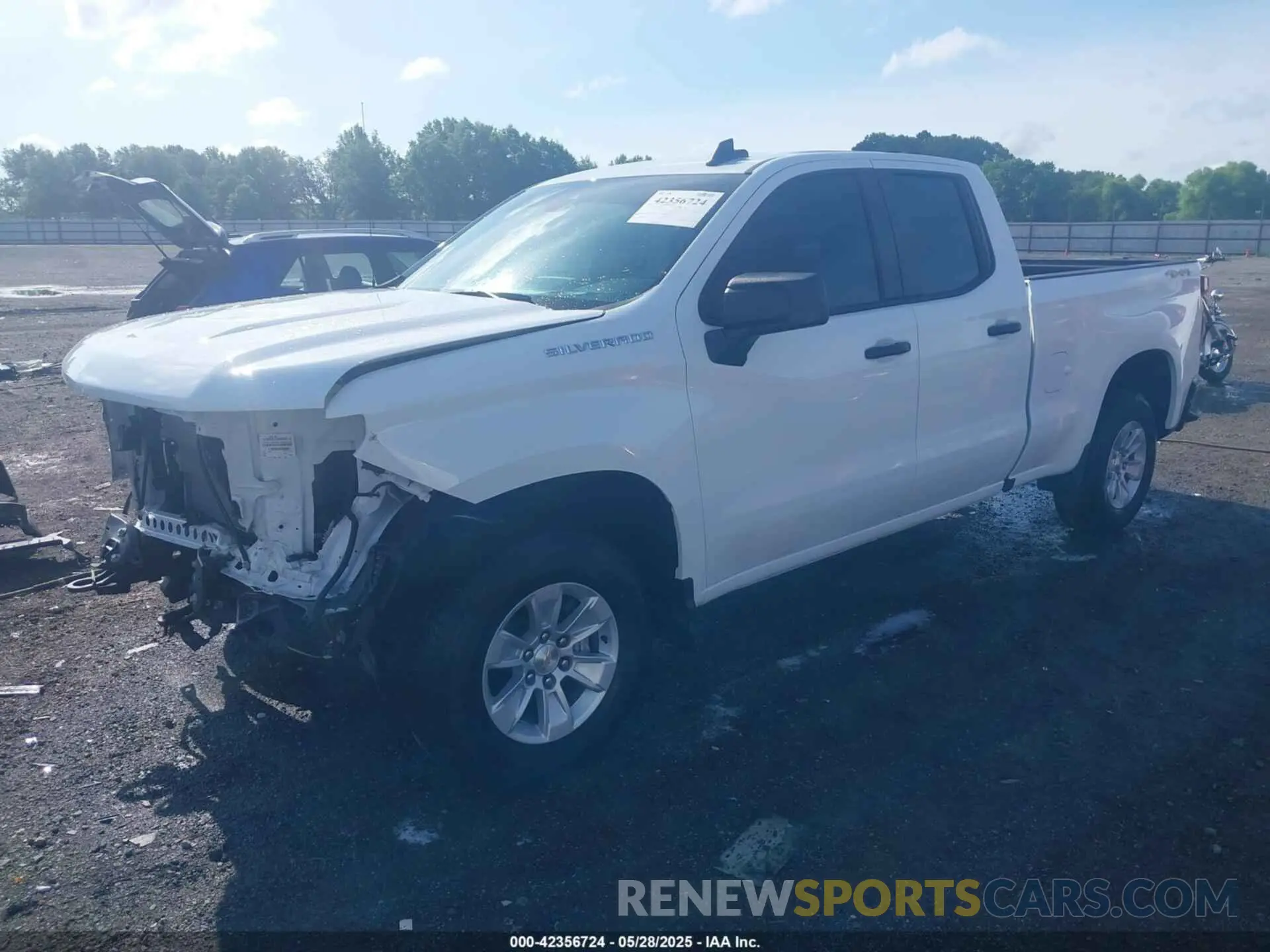 2 Photograph of a damaged car 1GCRKAED2SZ218880 CHEVROLET SILVERADO 1500 2025