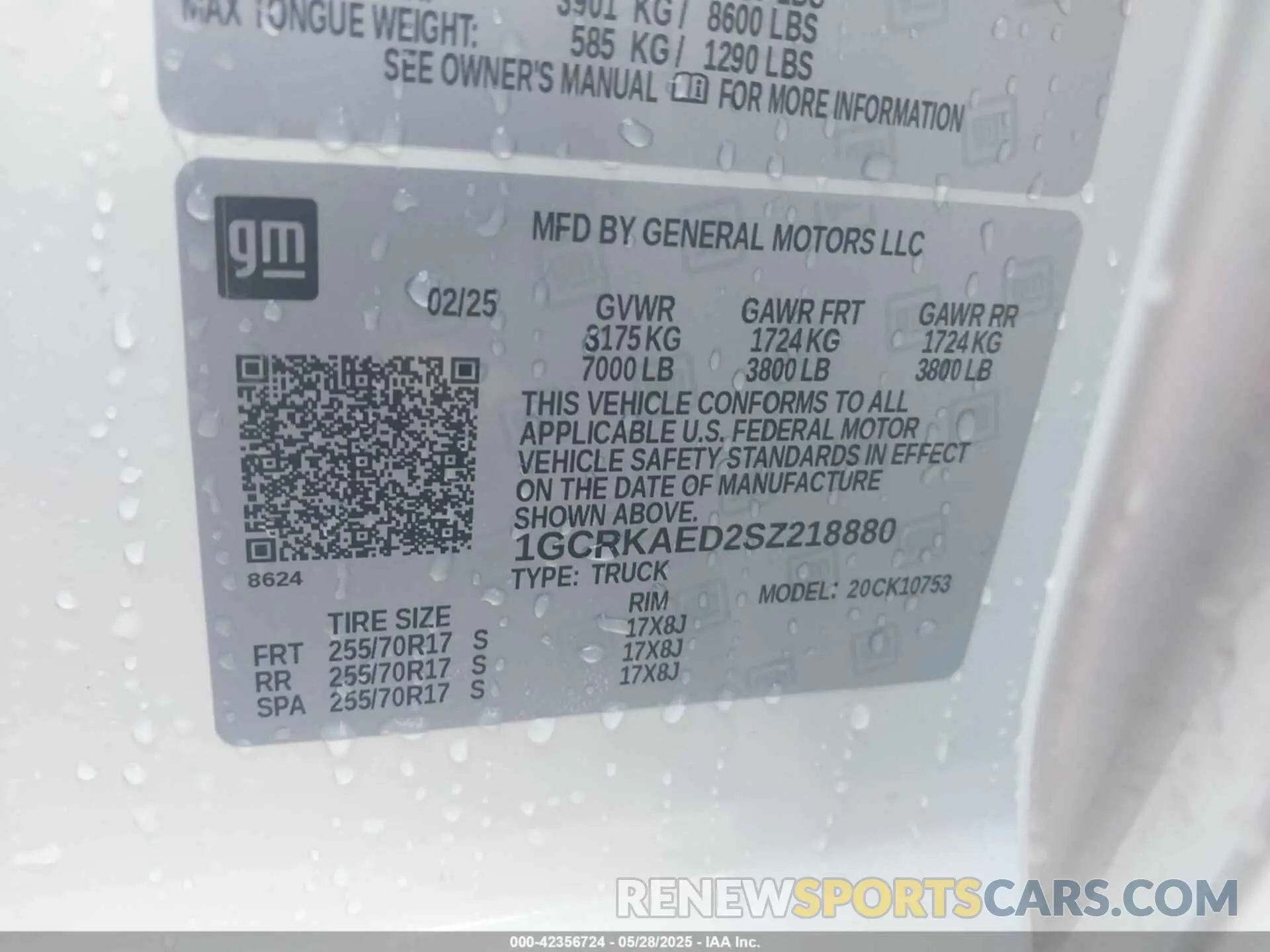 9 Photograph of a damaged car 1GCRKAED2SZ218880 CHEVROLET SILVERADO 1500 2025