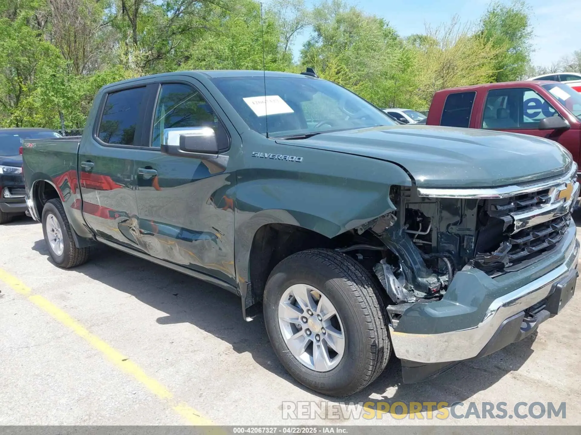 6 Photograph of a damaged car 1GCUKDED2SZ161690 CHEVROLET SILVERADO 1500 2025