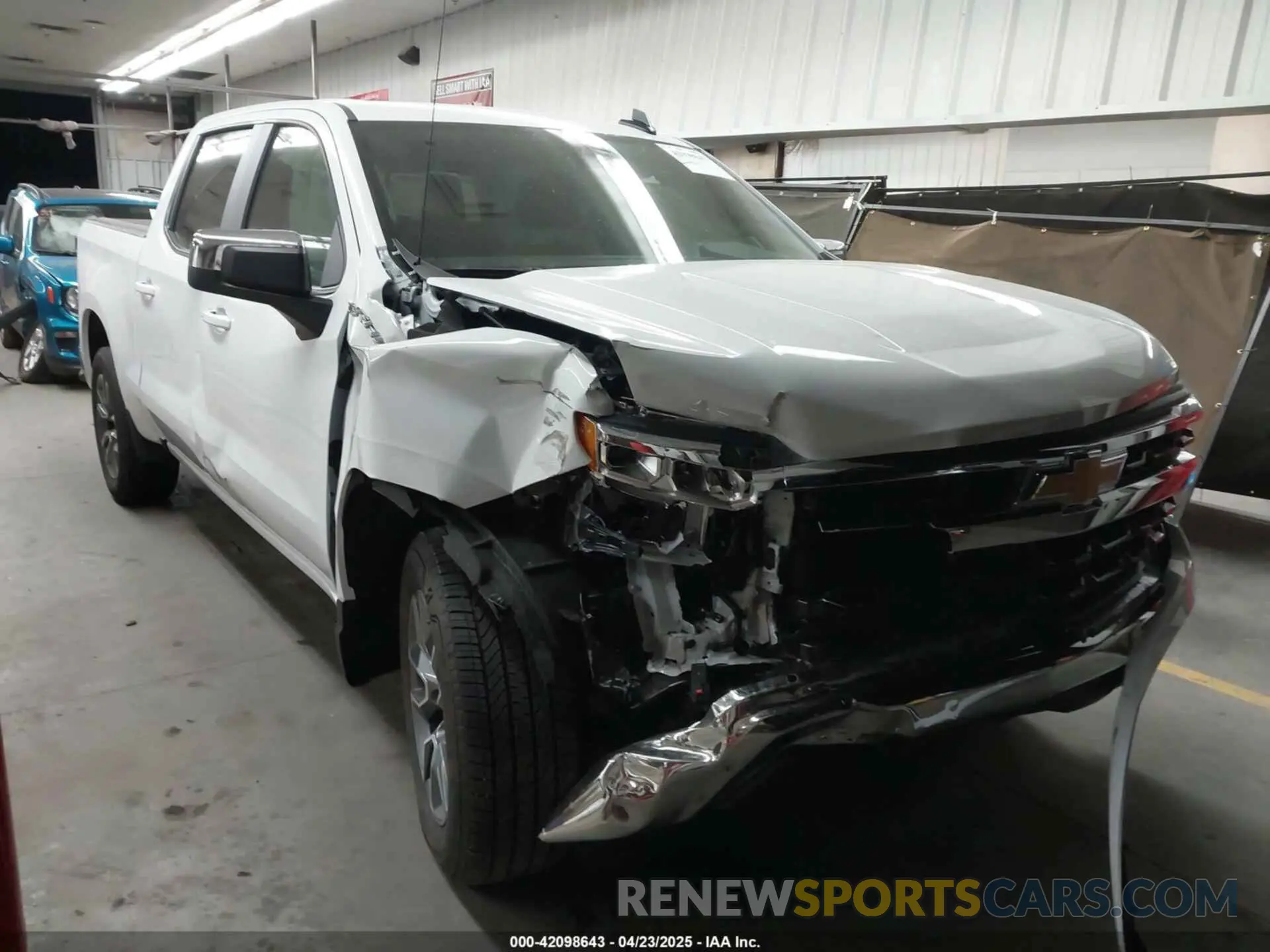 1 Photograph of a damaged car 2GCPACED3S1133027 CHEVROLET SILVERADO 1500 2025
