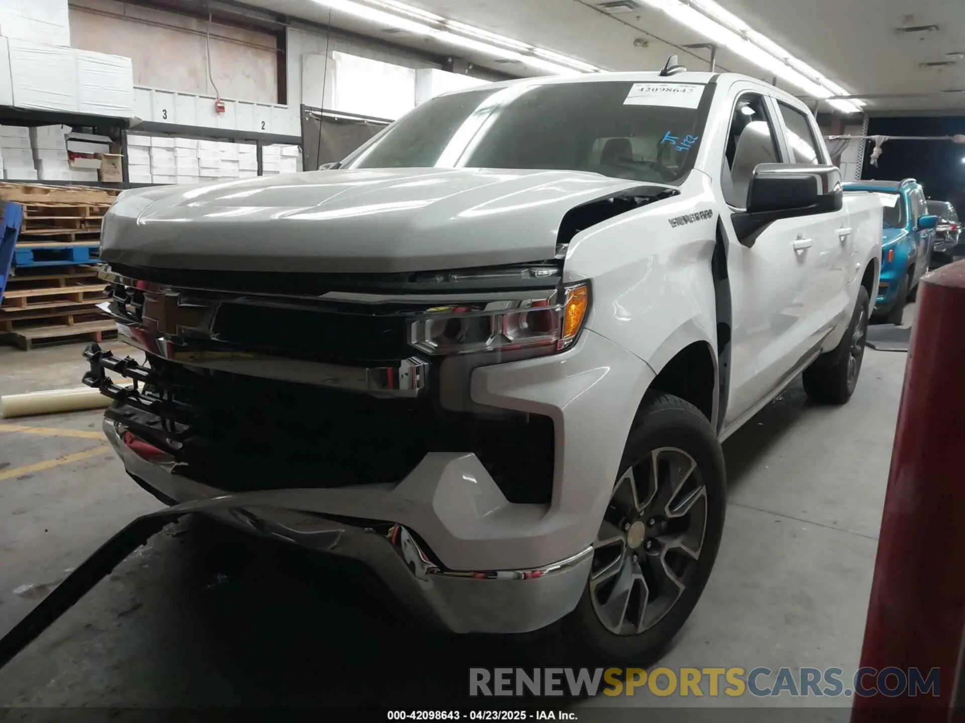 2 Photograph of a damaged car 2GCPACED3S1133027 CHEVROLET SILVERADO 1500 2025