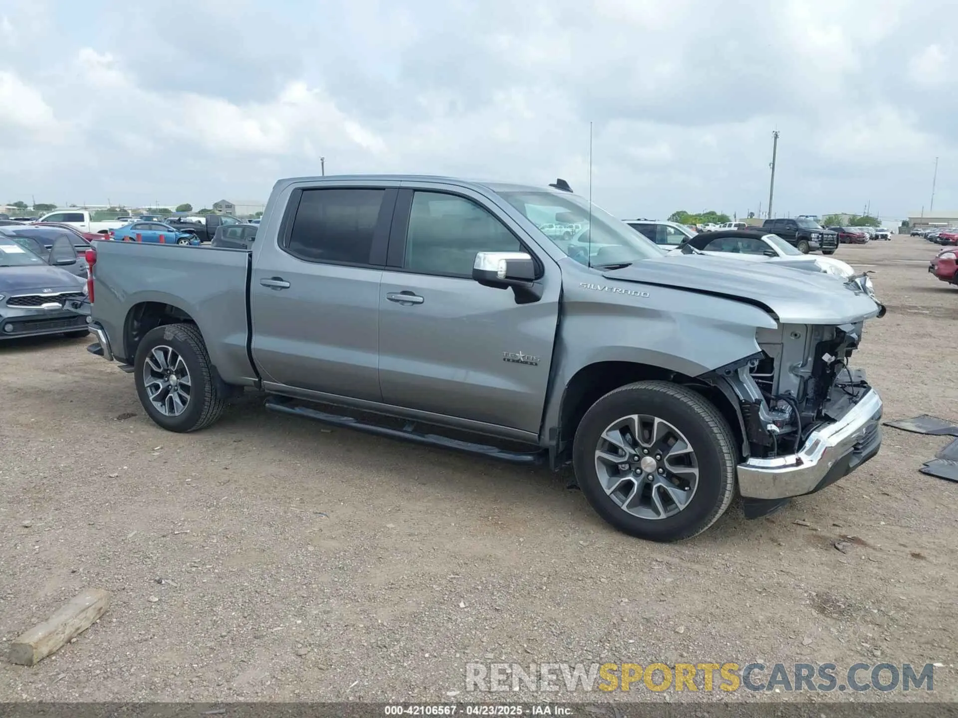 1 Photograph of a damaged car 2GCPACED3S1185905 CHEVROLET SILVERADO 1500 2025