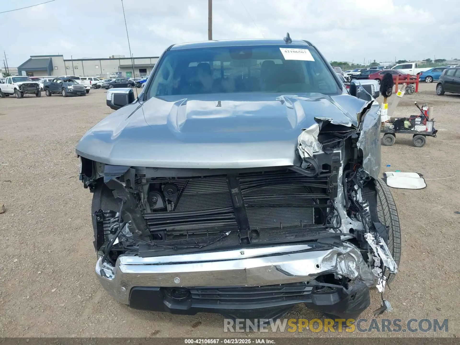 6 Photograph of a damaged car 2GCPACED3S1185905 CHEVROLET SILVERADO 1500 2025