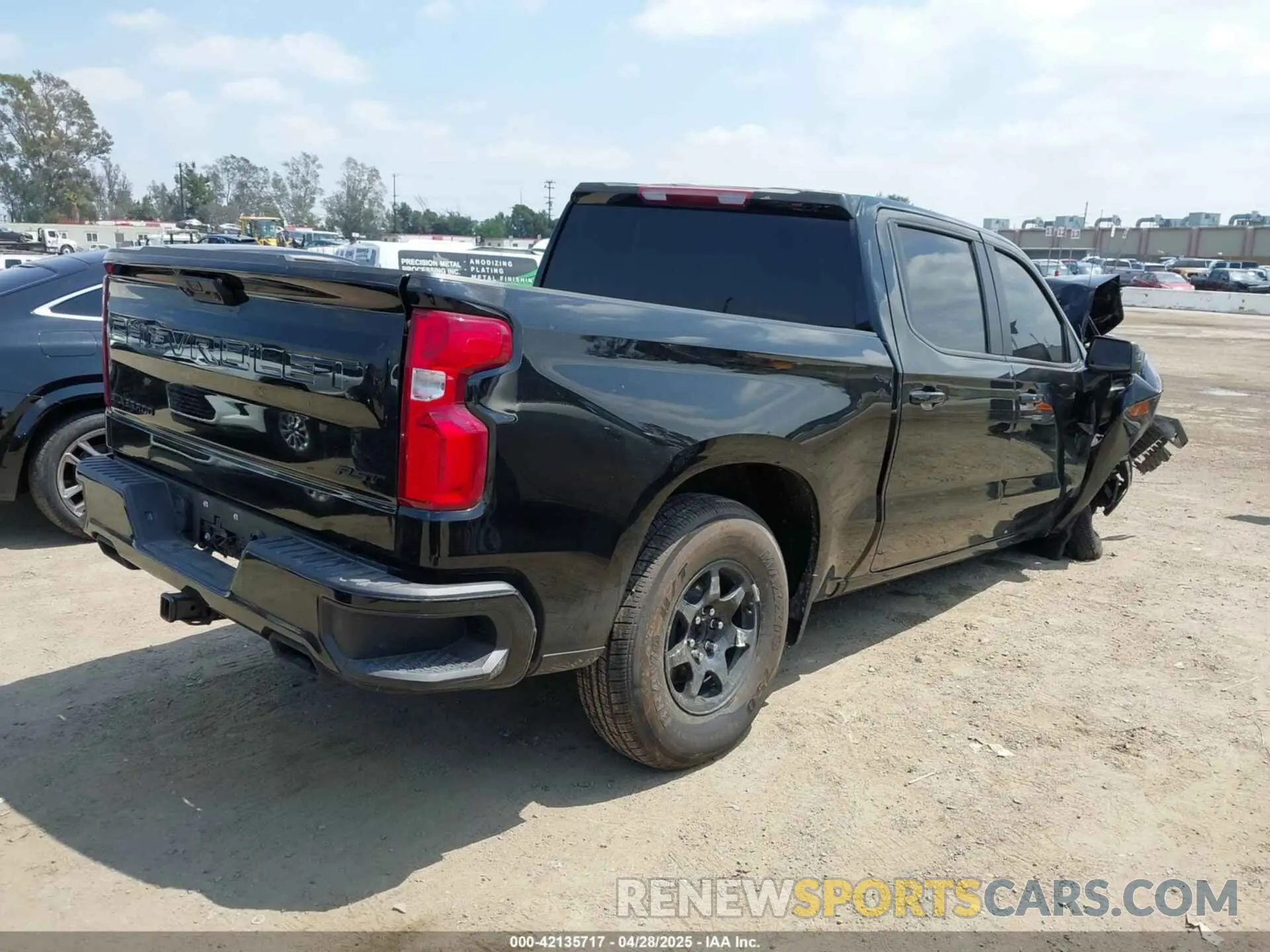 4 Photograph of a damaged car 2GCPADED2S1118234 CHEVROLET SILVERADO 1500 2025