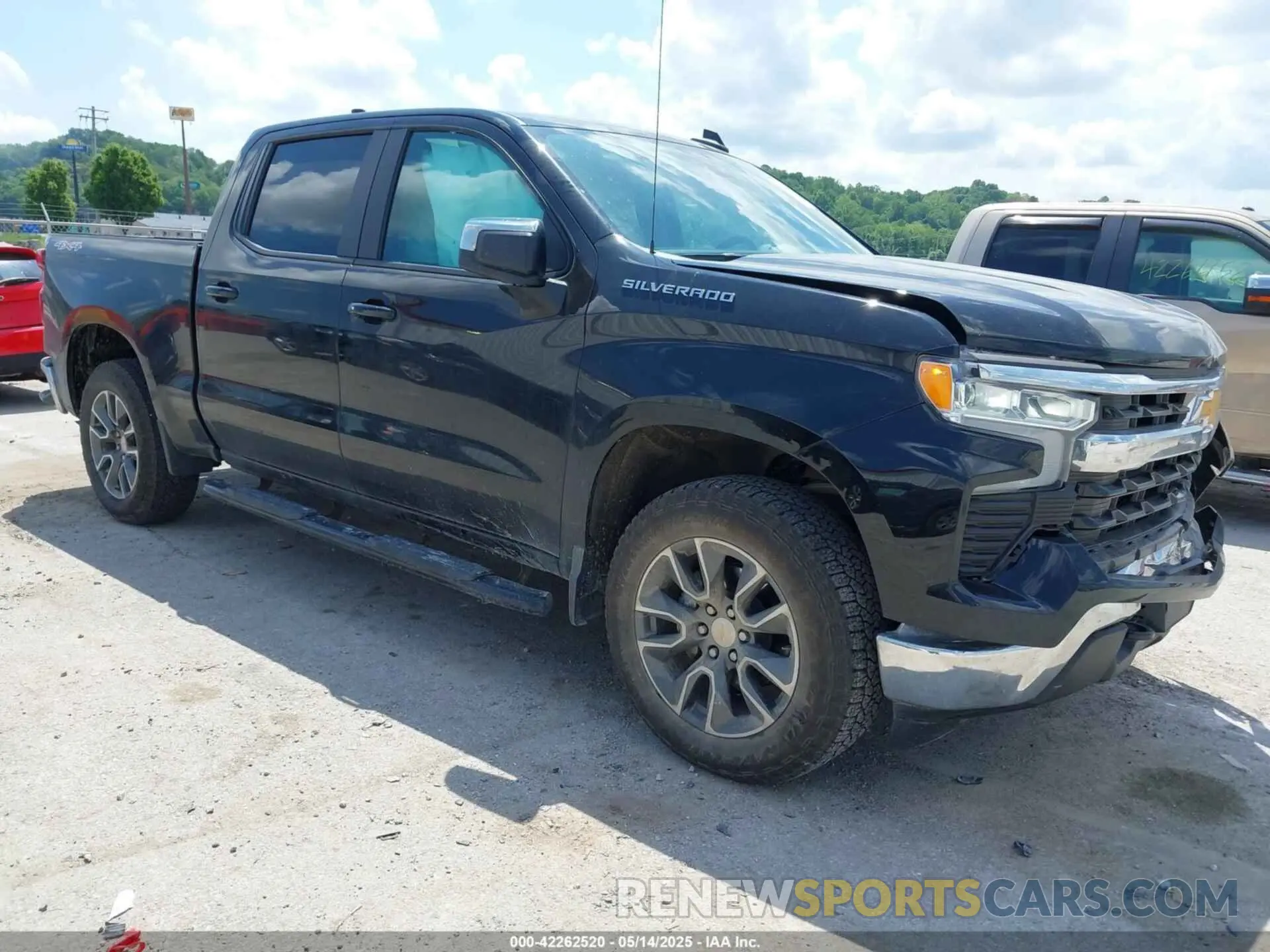 1 Photograph of a damaged car 2GCUKDED5S1136212 CHEVROLET SILVERADO 1500 2025