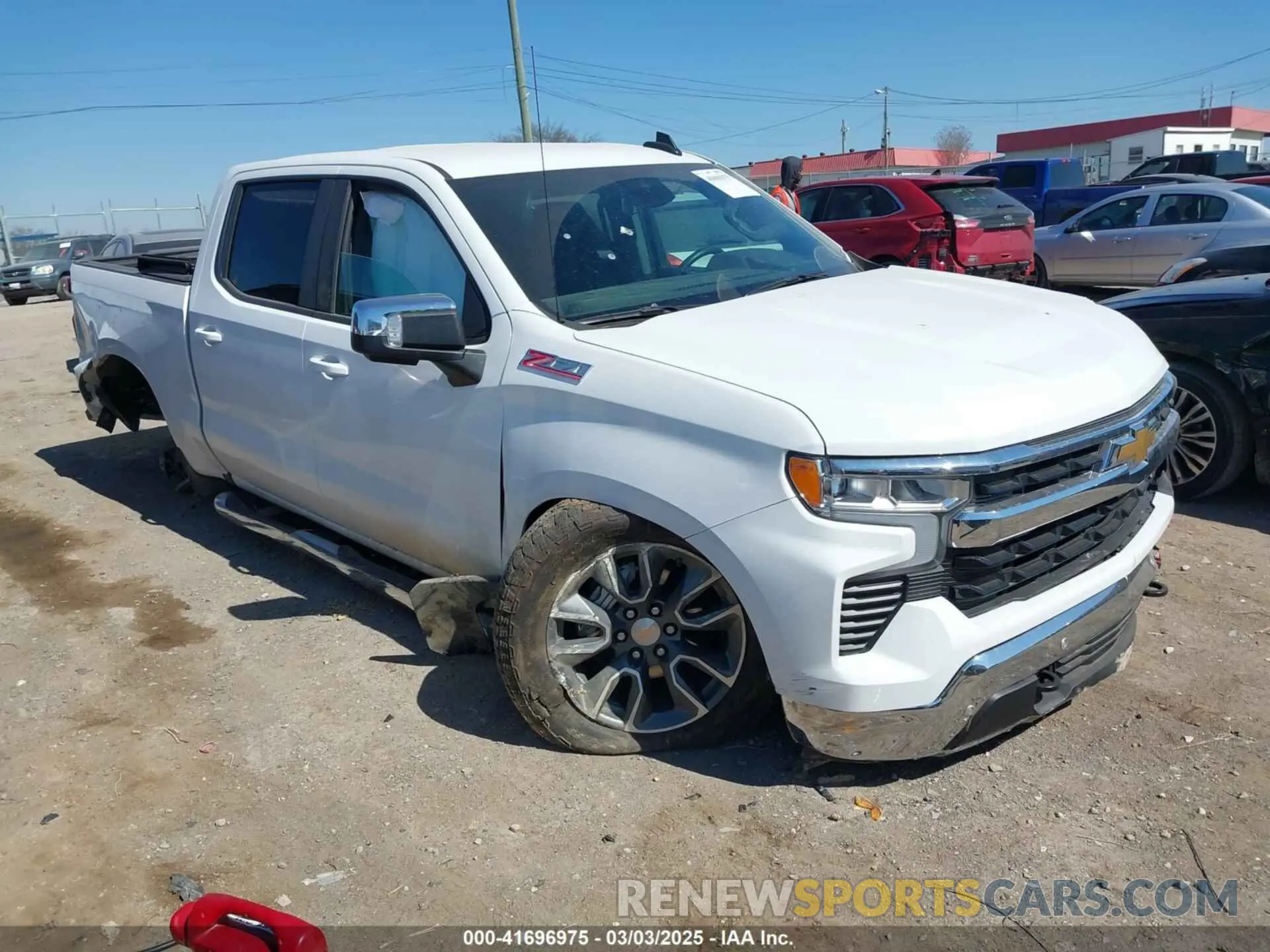 1 Photograph of a damaged car 2GCUKDED7S1126992 CHEVROLET SILVERADO 1500 2025