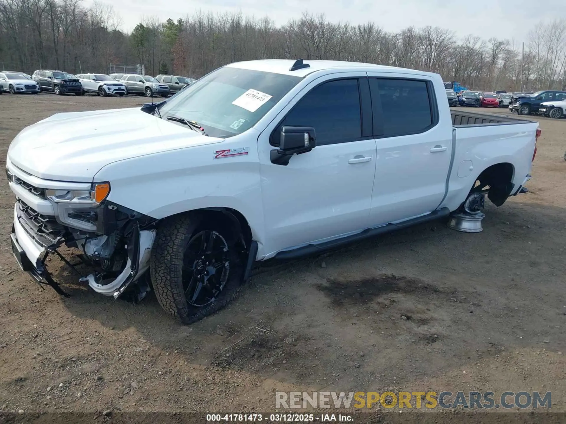 2 Photograph of a damaged car 2GCUKEED4S1135834 CHEVROLET SILVERADO 1500 2025