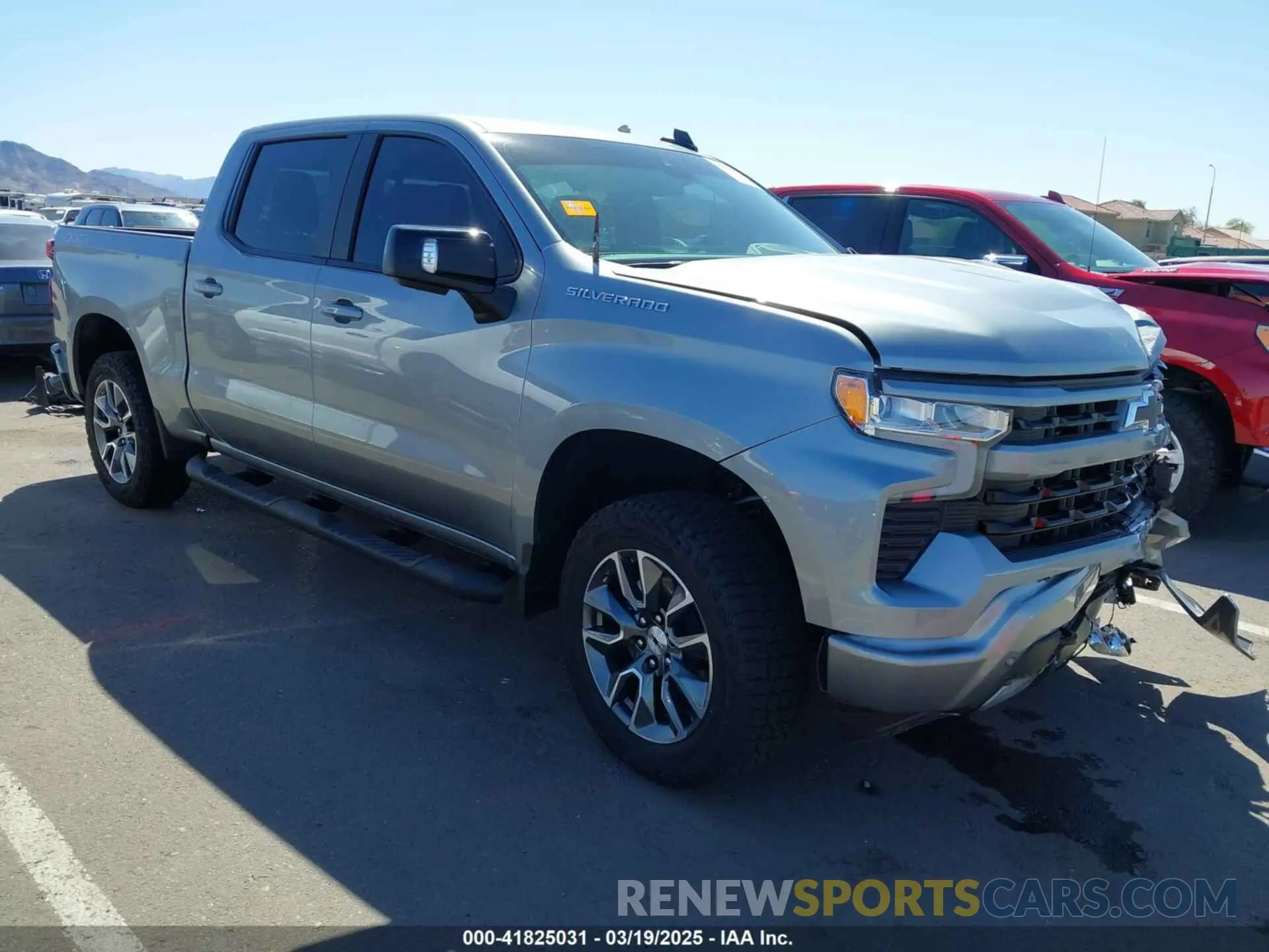1 Photograph of a damaged car 2GCUKEED4S1136269 CHEVROLET SILVERADO 1500 2025
