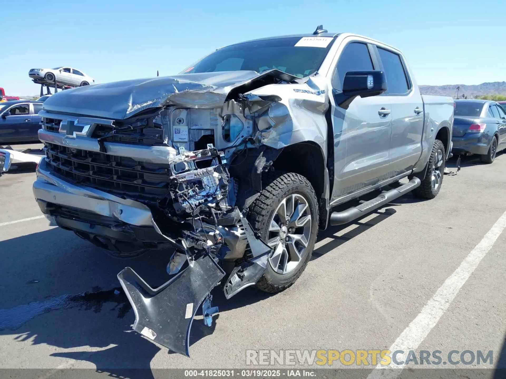 6 Photograph of a damaged car 2GCUKEED4S1136269 CHEVROLET SILVERADO 1500 2025