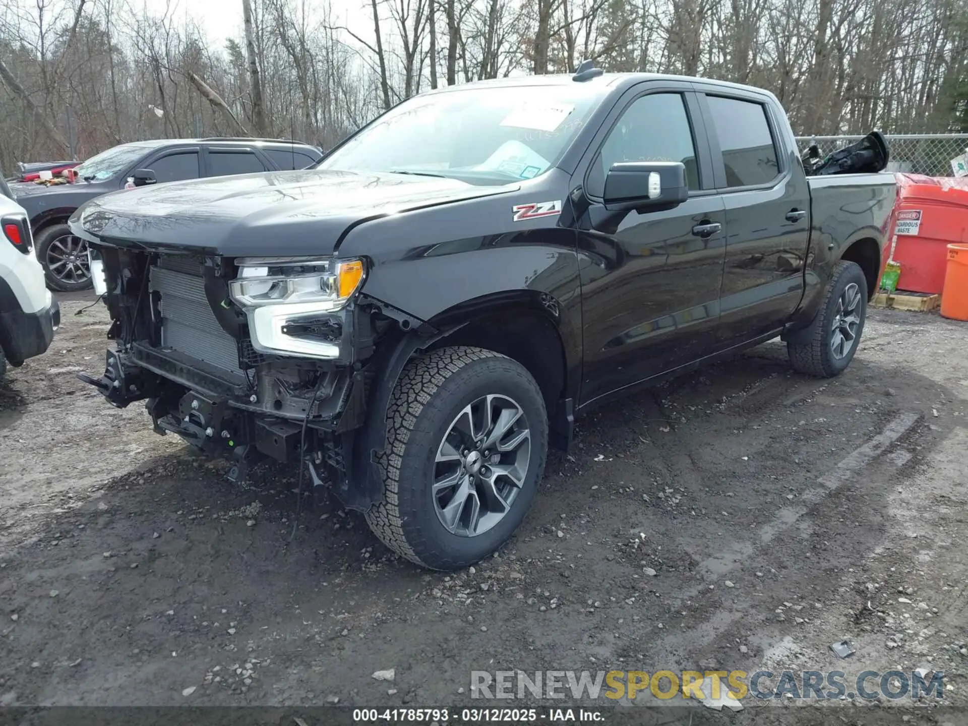 2 Photograph of a damaged car 2GCUKEED9S1109083 CHEVROLET SILVERADO 1500 2025