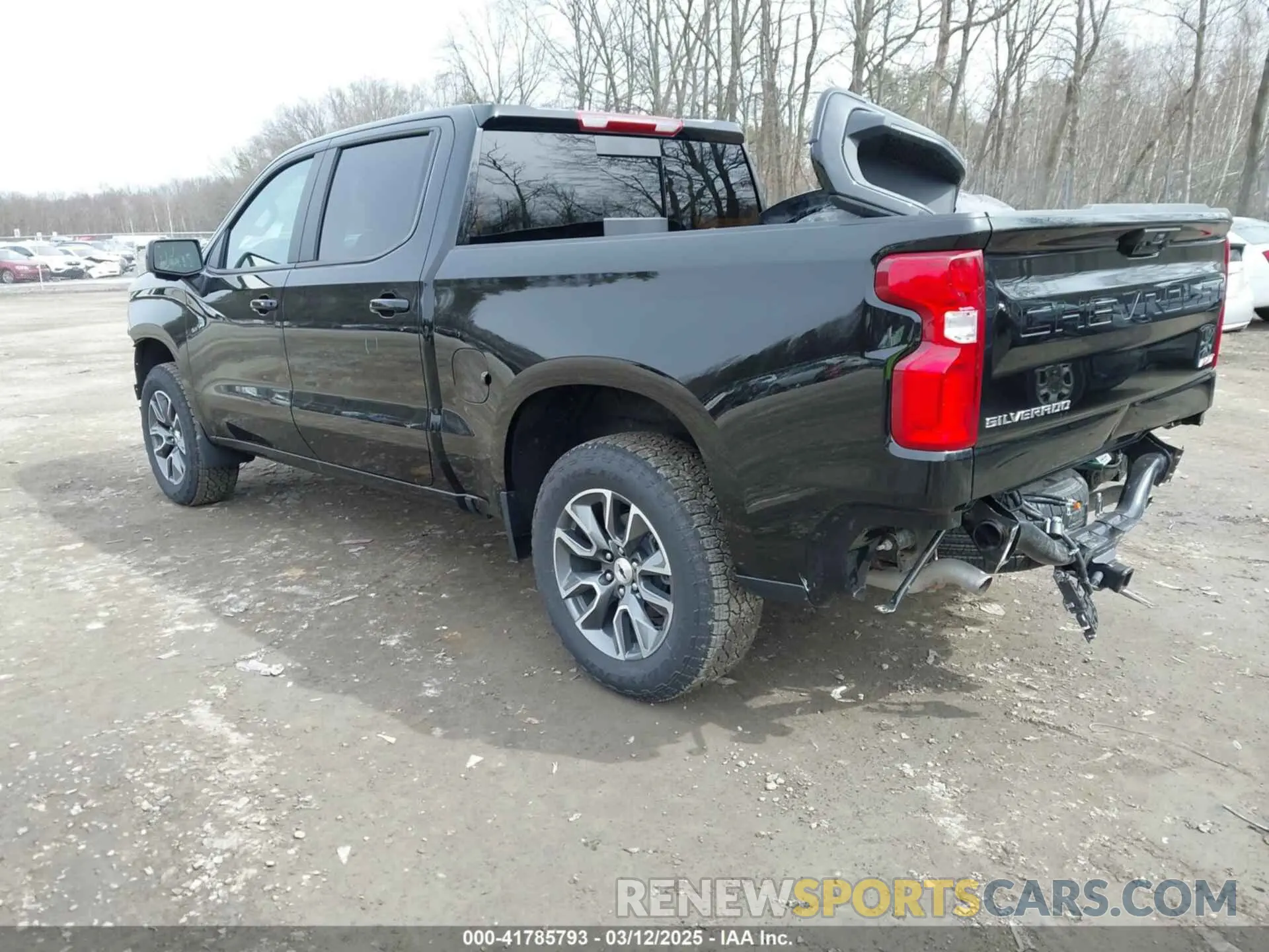 3 Photograph of a damaged car 2GCUKEED9S1109083 CHEVROLET SILVERADO 1500 2025
