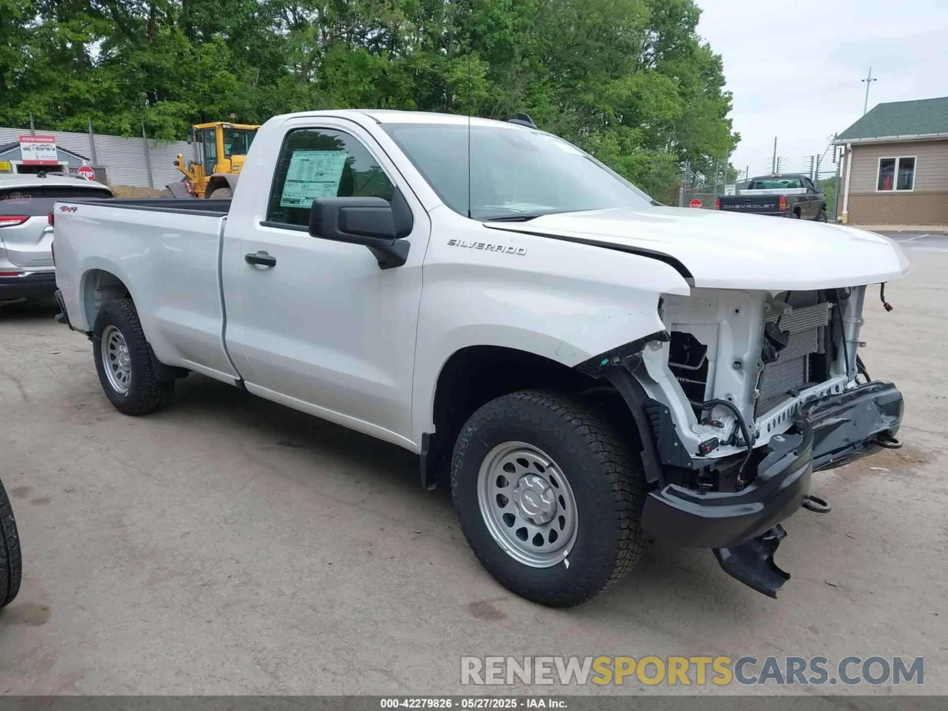 1 Photograph of a damaged car 3GCNKAED0SG137536 CHEVROLET SILVERADO 1500 2025