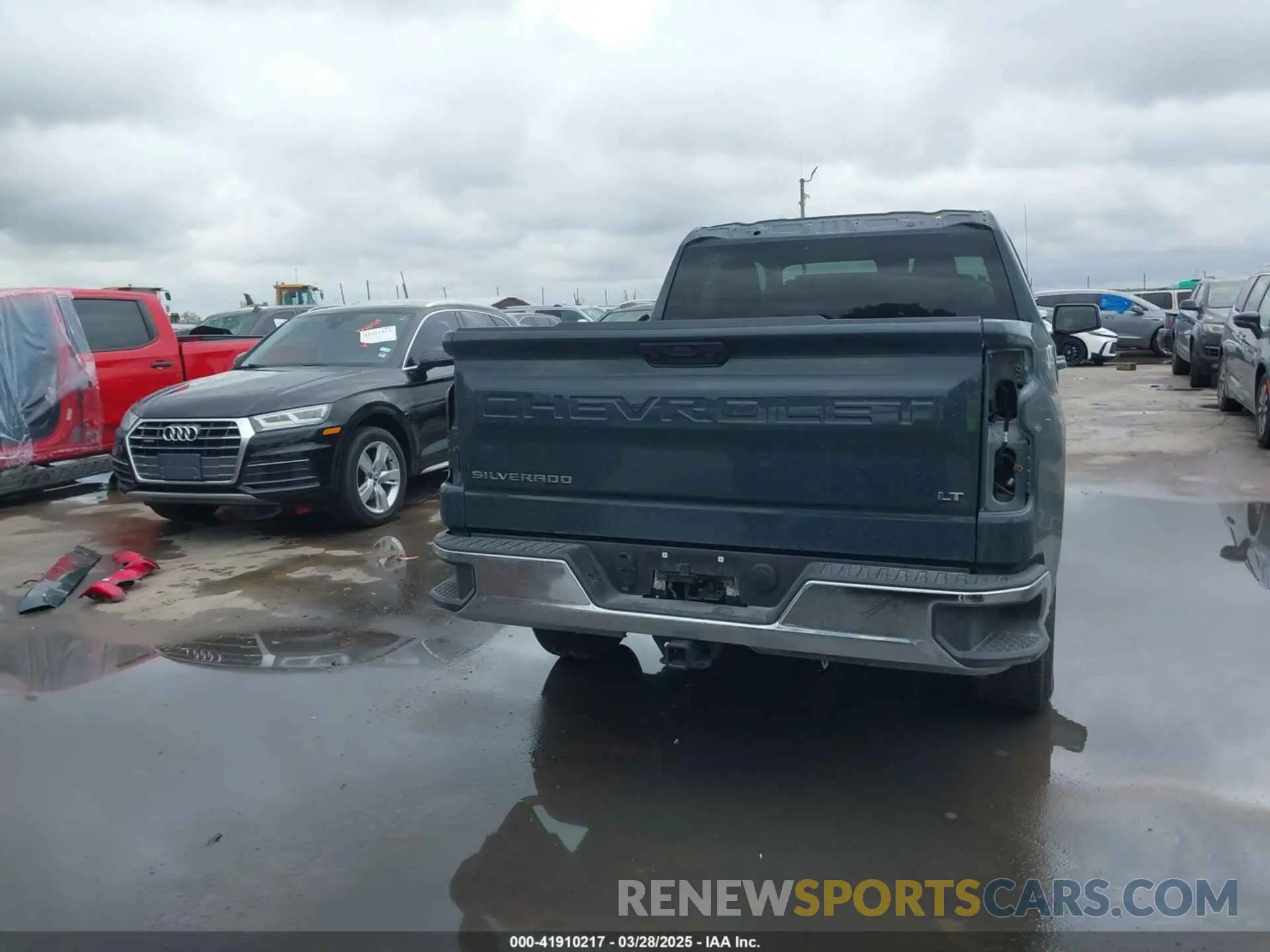 17 Photograph of a damaged car 3GCPACED0SG202408 CHEVROLET SILVERADO 1500 2025