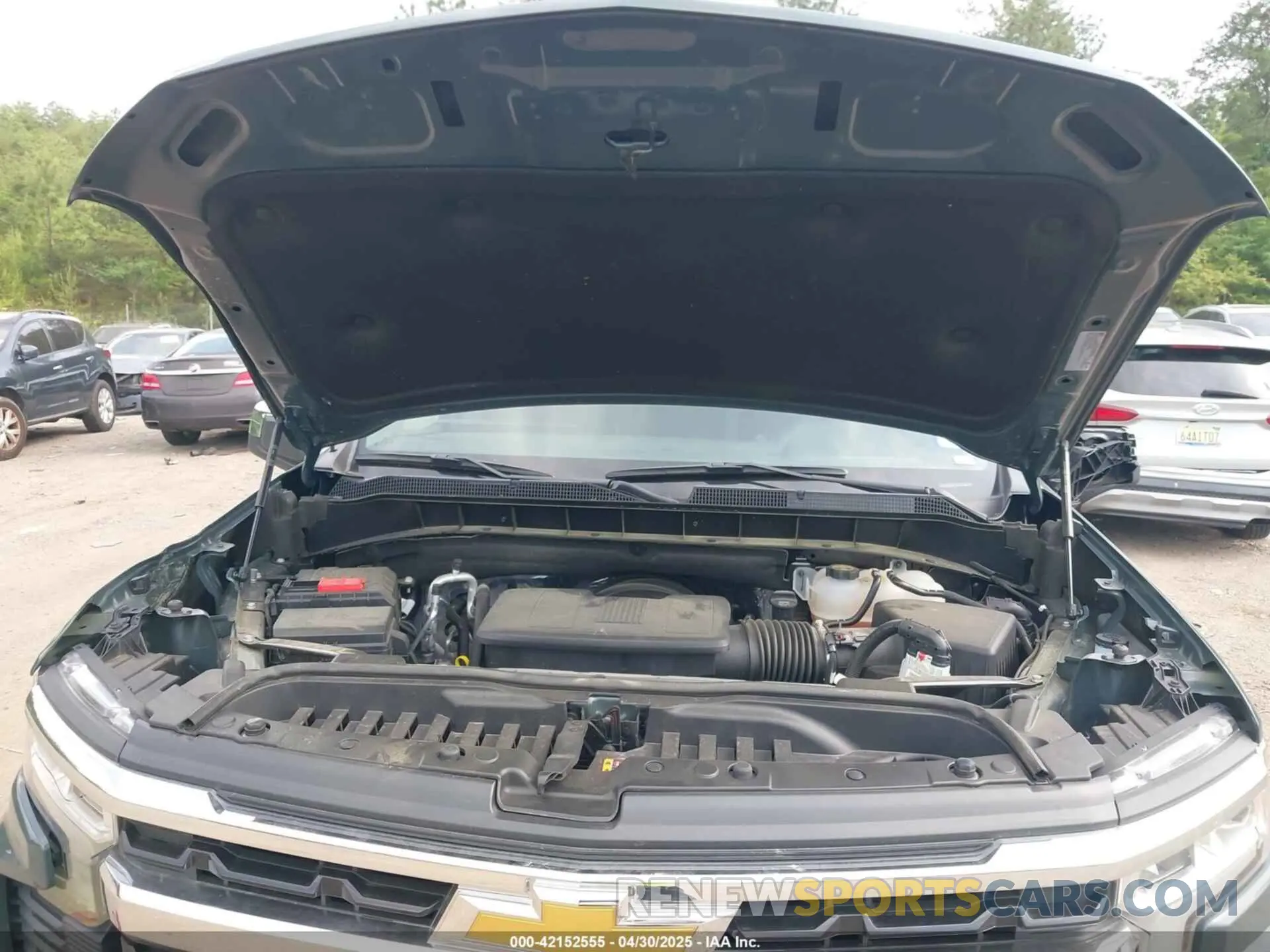 10 Photograph of a damaged car 3GCPACED0SG204739 CHEVROLET SILVERADO 1500 2025
