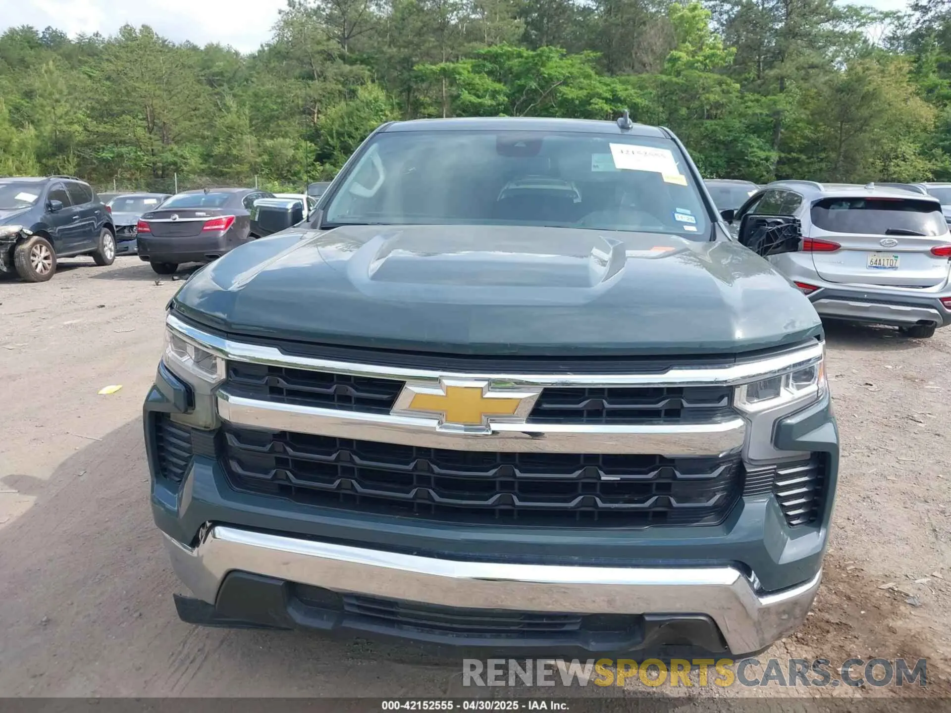 12 Photograph of a damaged car 3GCPACED0SG204739 CHEVROLET SILVERADO 1500 2025